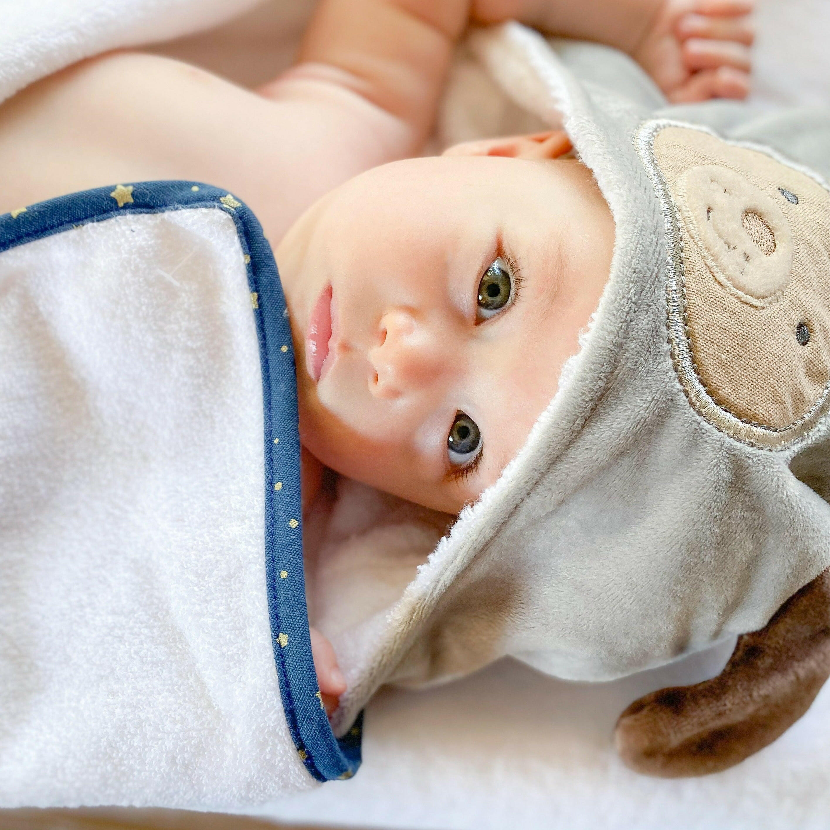 ASTRO DOG TERRY BABY TOWEL Bathrobe MON AMI