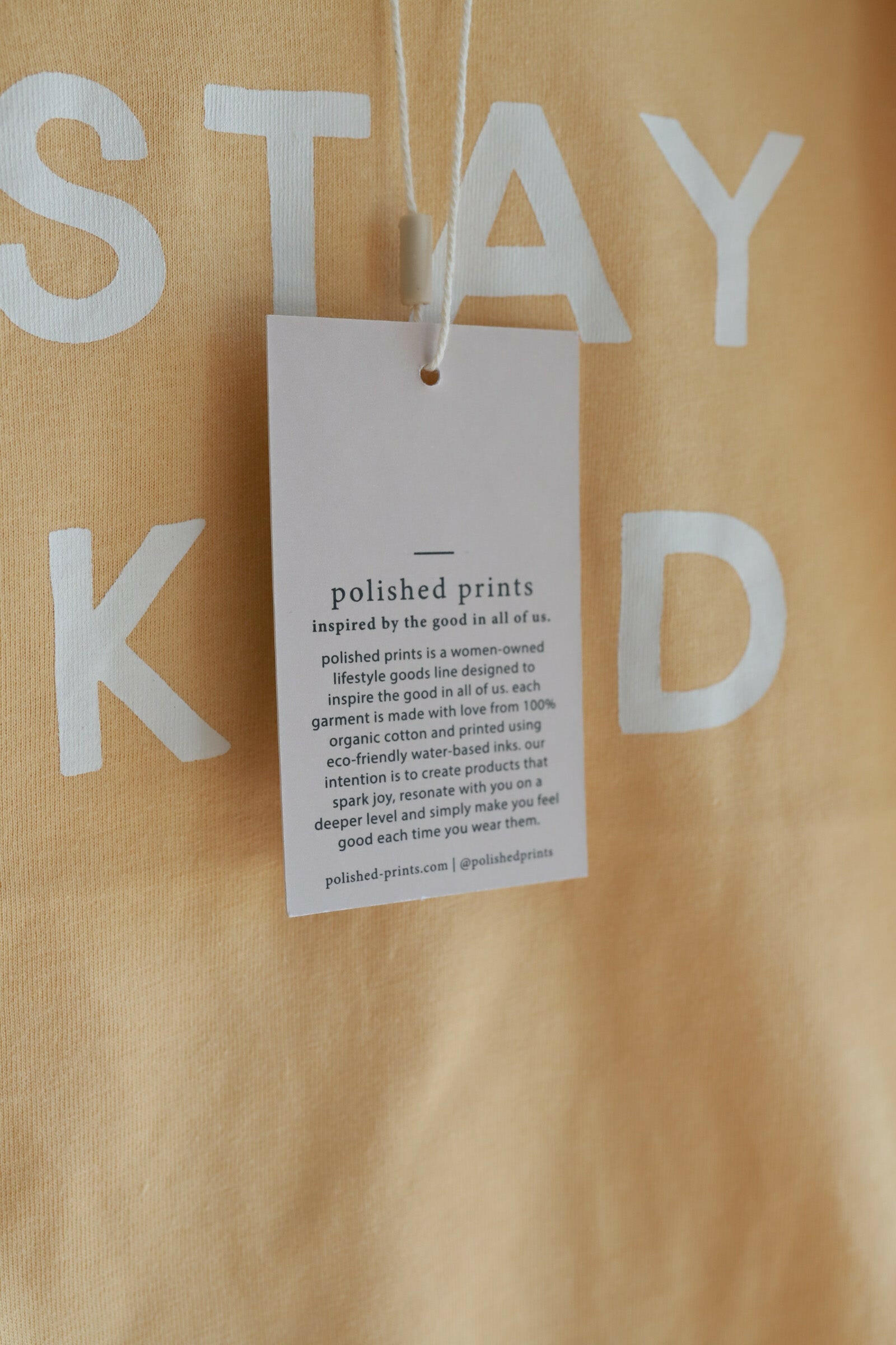 Stay Kind Kid’s Graphic T-Shirt Kids Polished Prints