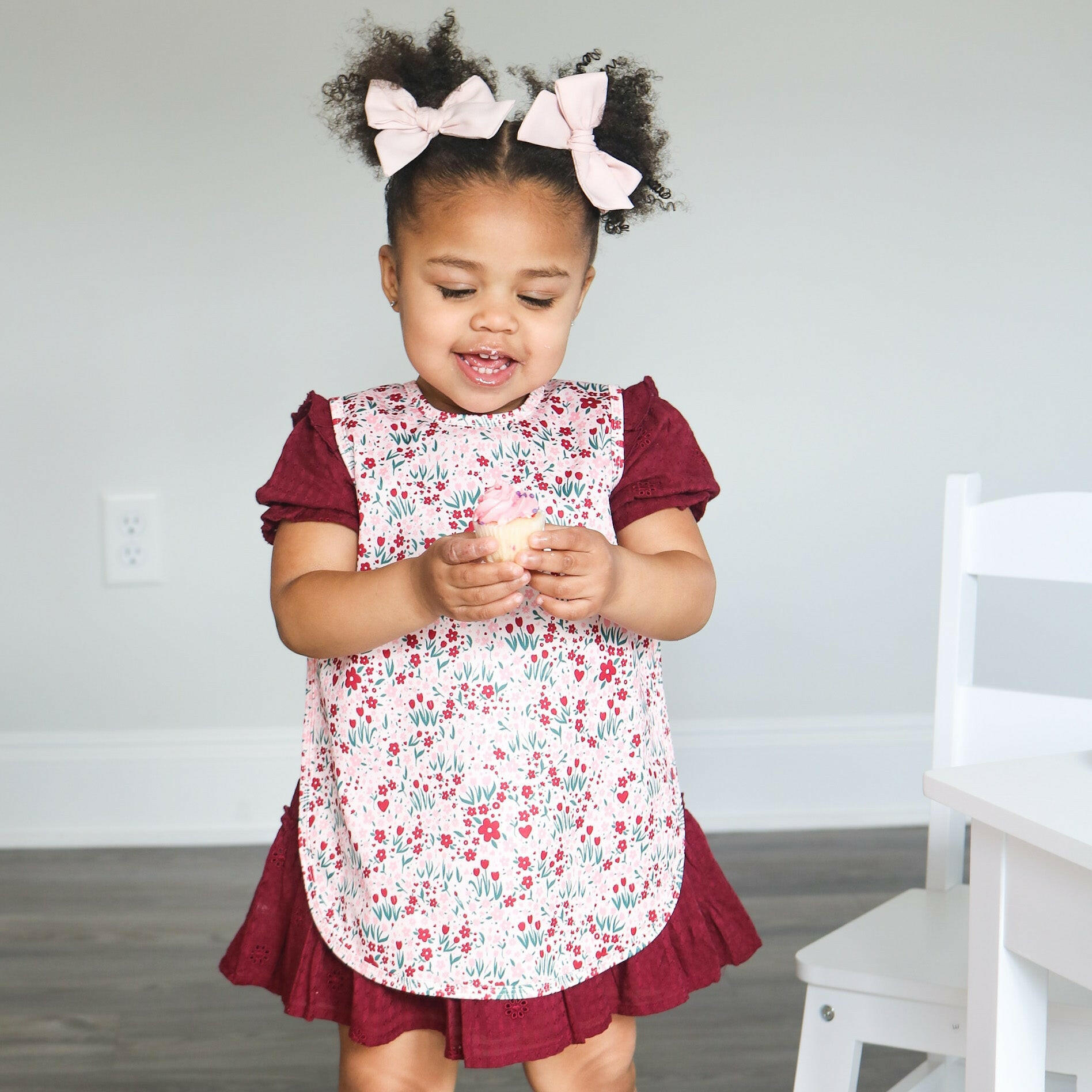 Blushing Blooms Bapron BapronBaby