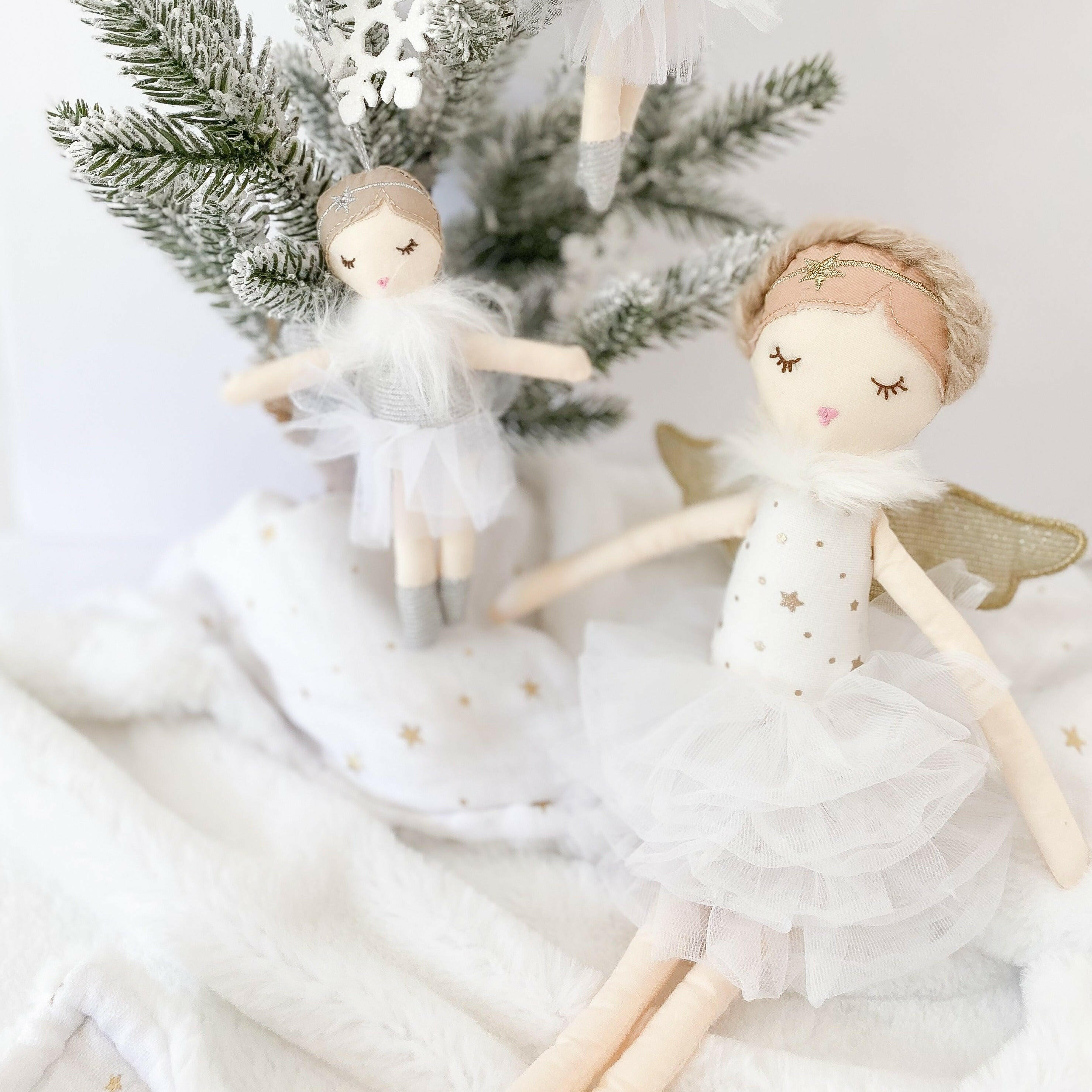 'ADELE' SMALL WHITE ANGEL DOLL Doll MON AMI