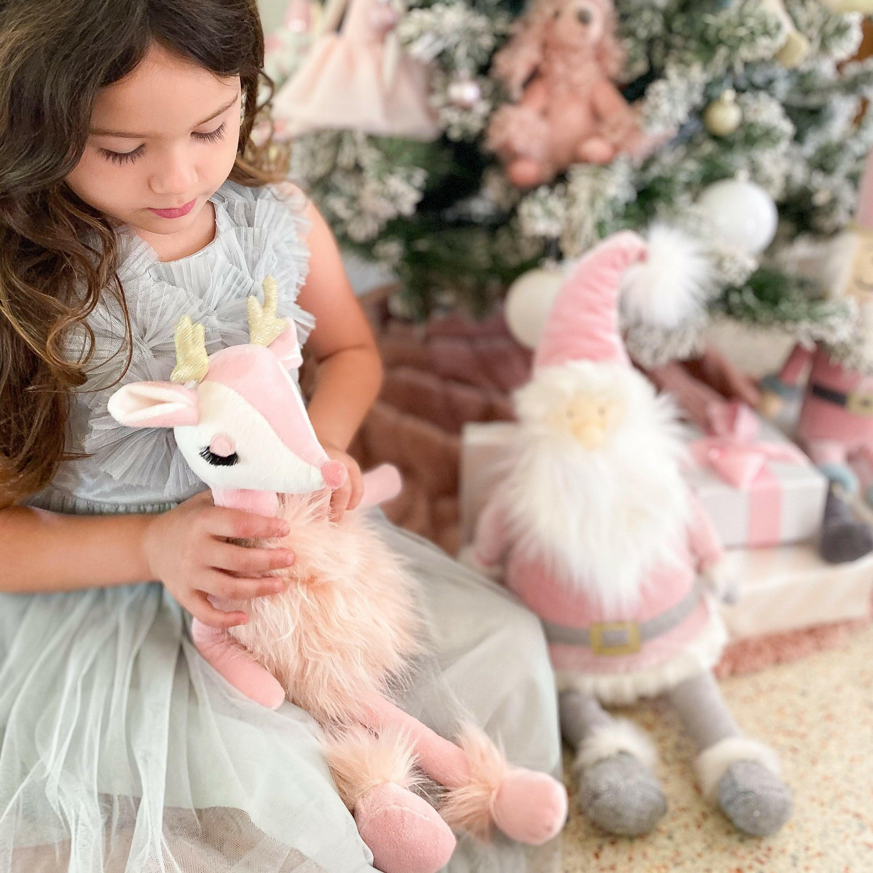 'FREIJA' THE PINK REINDEER DOLL Doll MON AMI