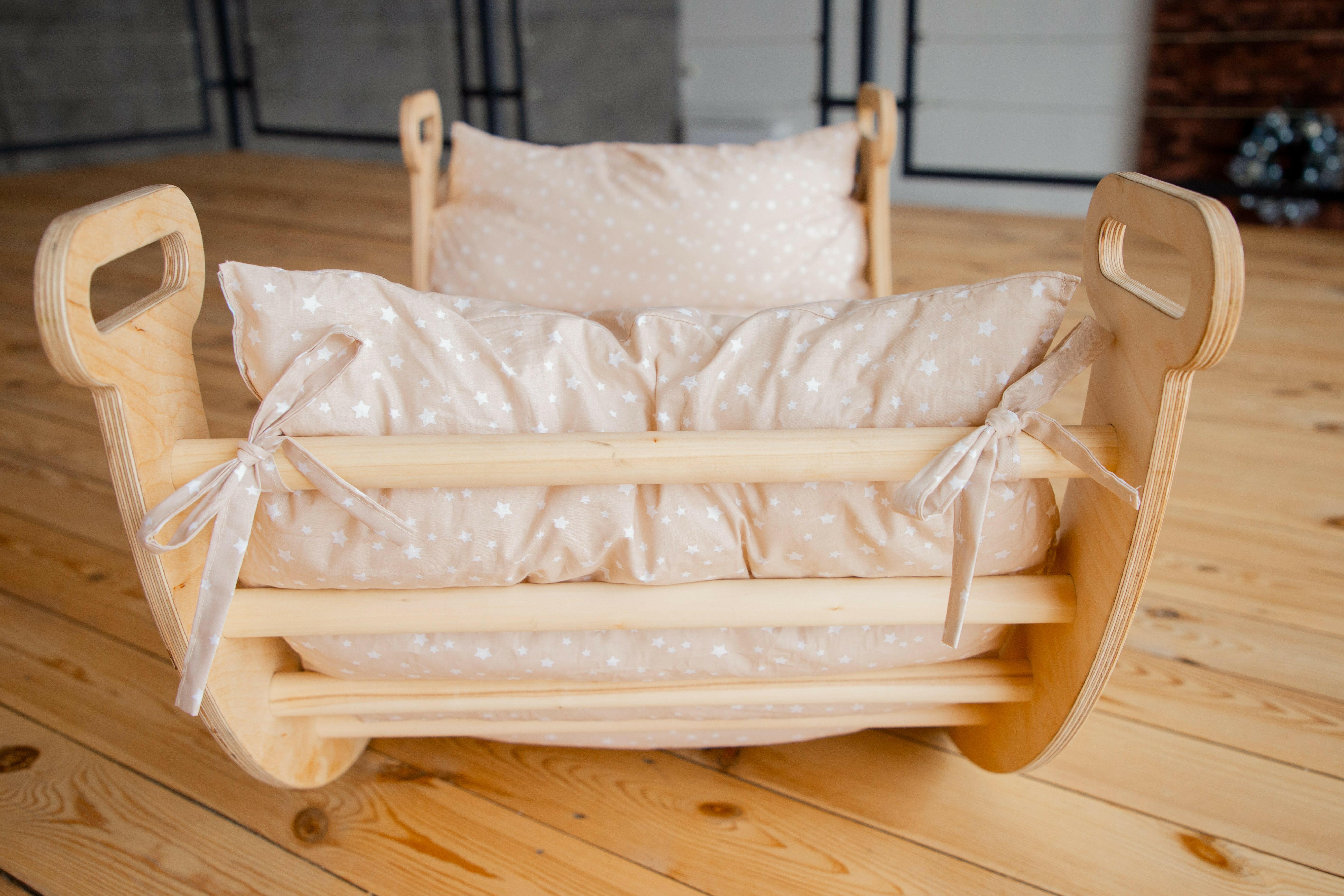 Cushion for Climbing Arch & Rocker Balance – Beige Climbing Accessories Goodevas