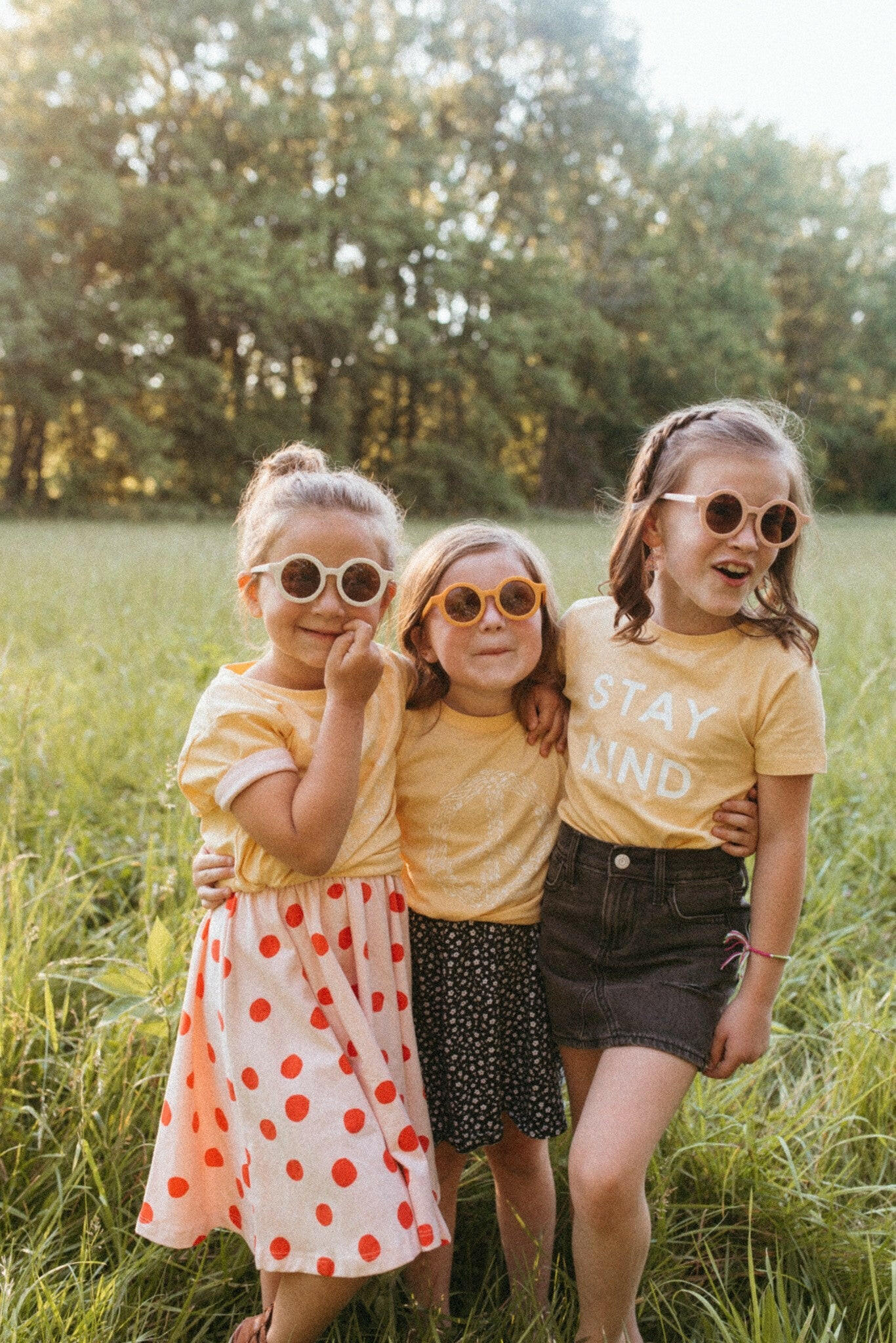 Stay Kind Kid’s Graphic T-Shirt Kids Polished Prints
