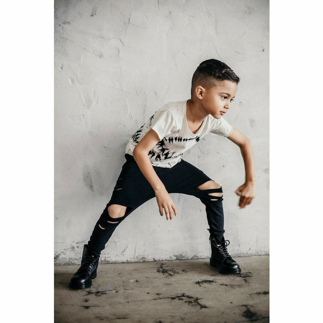 Organic Malibu Joggers Distressed Black Joggers Be Mi Los Angeles