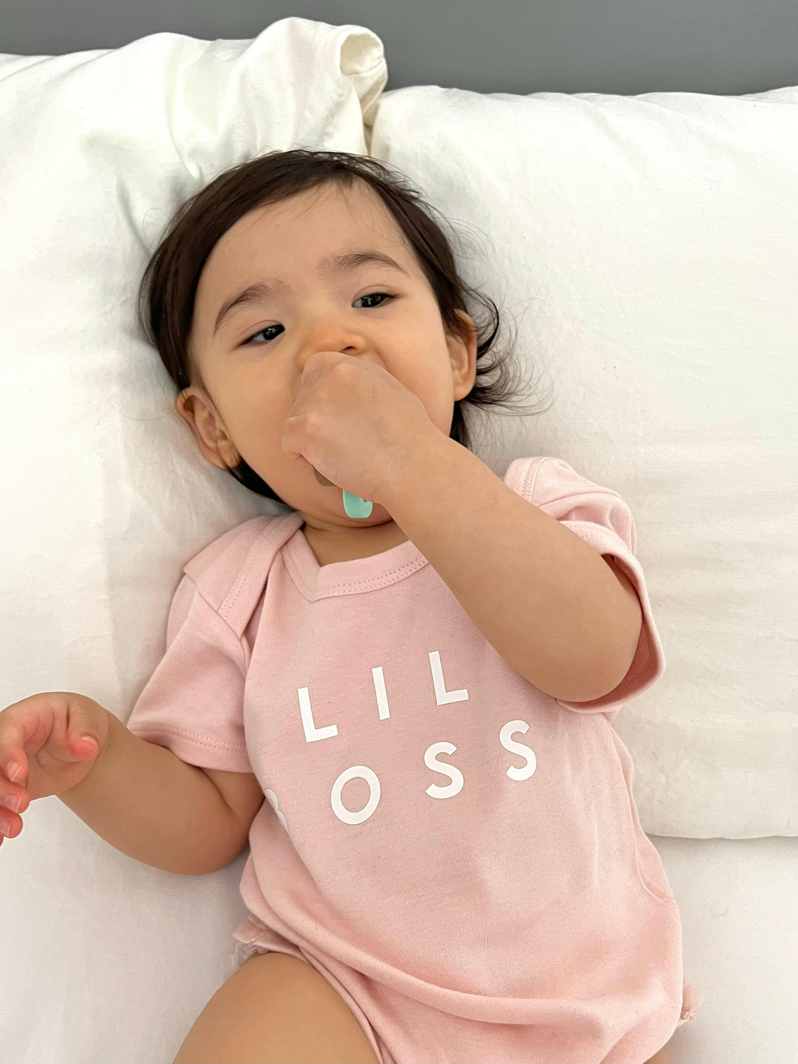 Lil Boss Organic Baby Gift Bundle Baby Pink Baby Gift Sets The picnic day