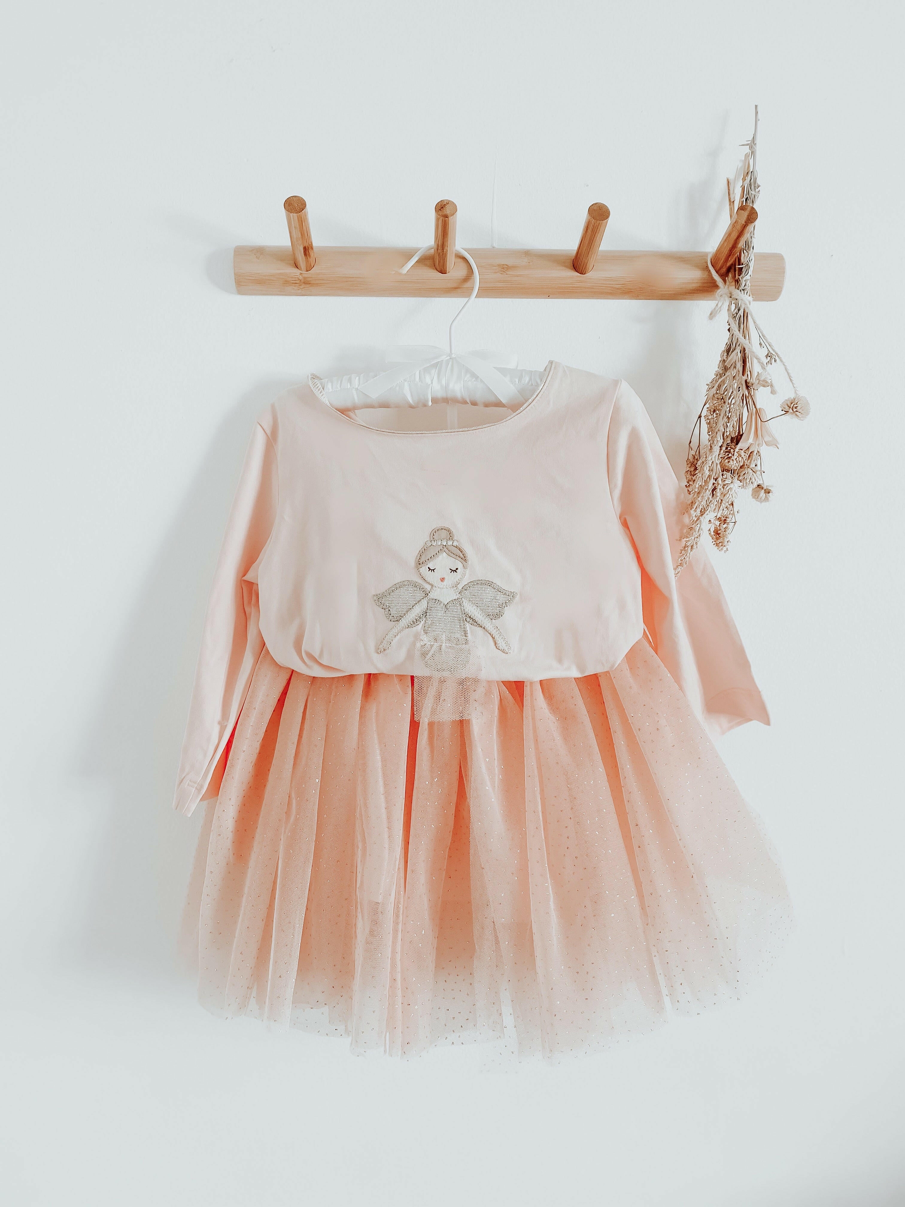 Ballerina 3 Piece Girl's Tutu Skirt Set Clothes MON AMI