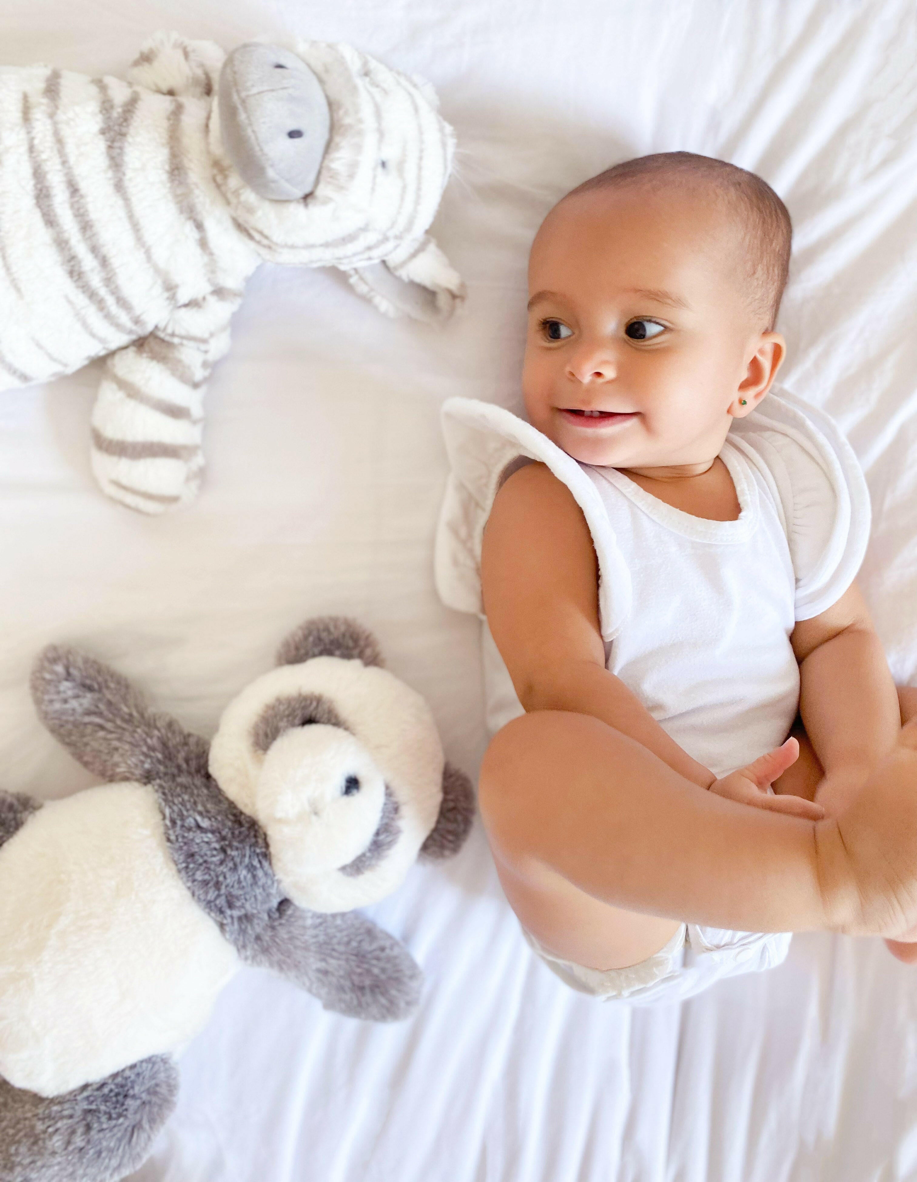 MOONY FLOPPY PANDA Stuffed Toy MON AMI