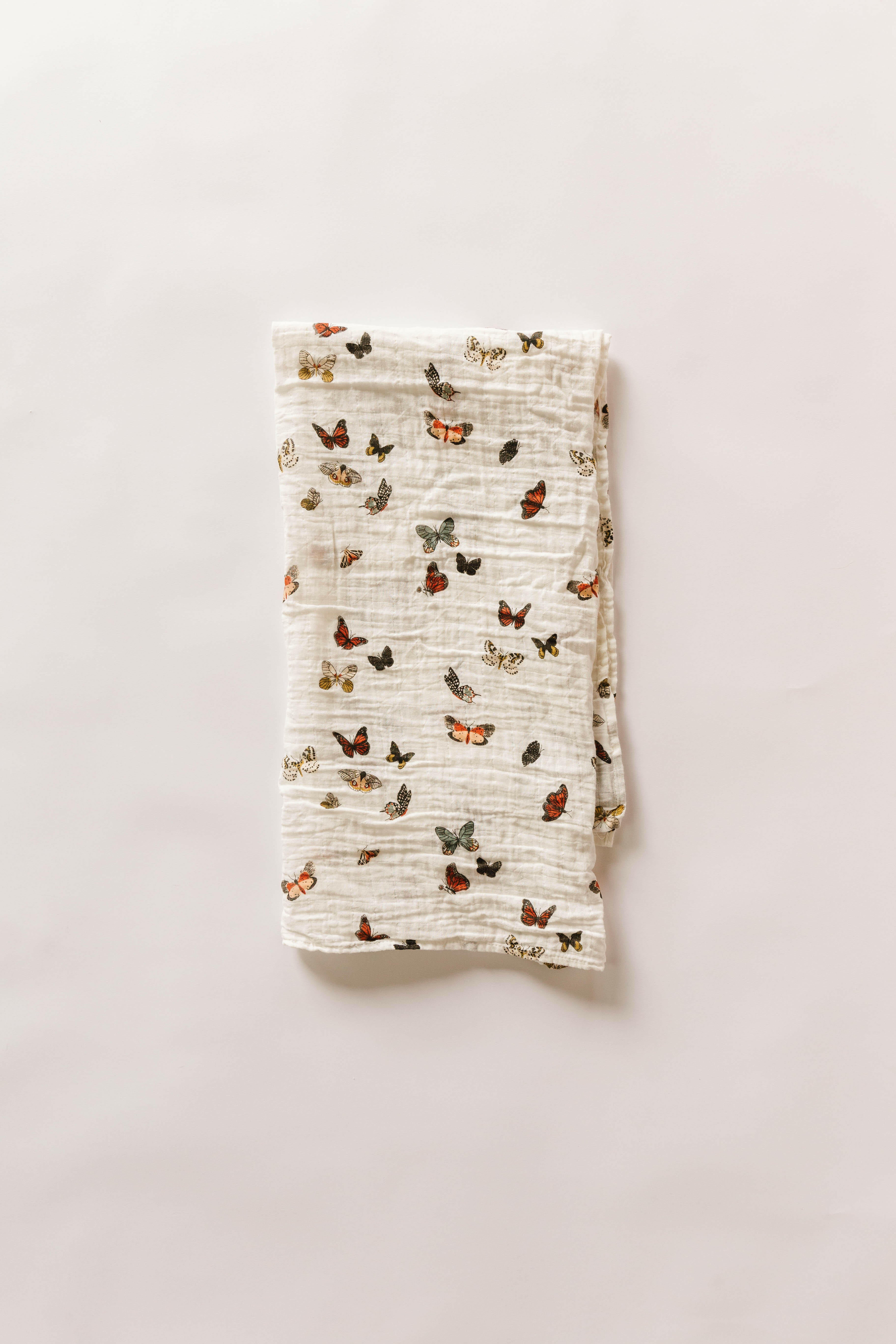 Butterfly Migration Swaddle Swaddles Clementine Kids
