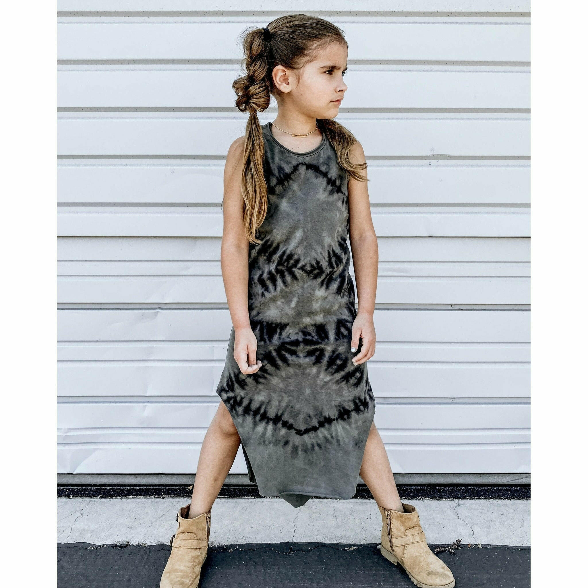 Lexi Tank Dress Zebra Dark Dresses Be Mi Los Angeles