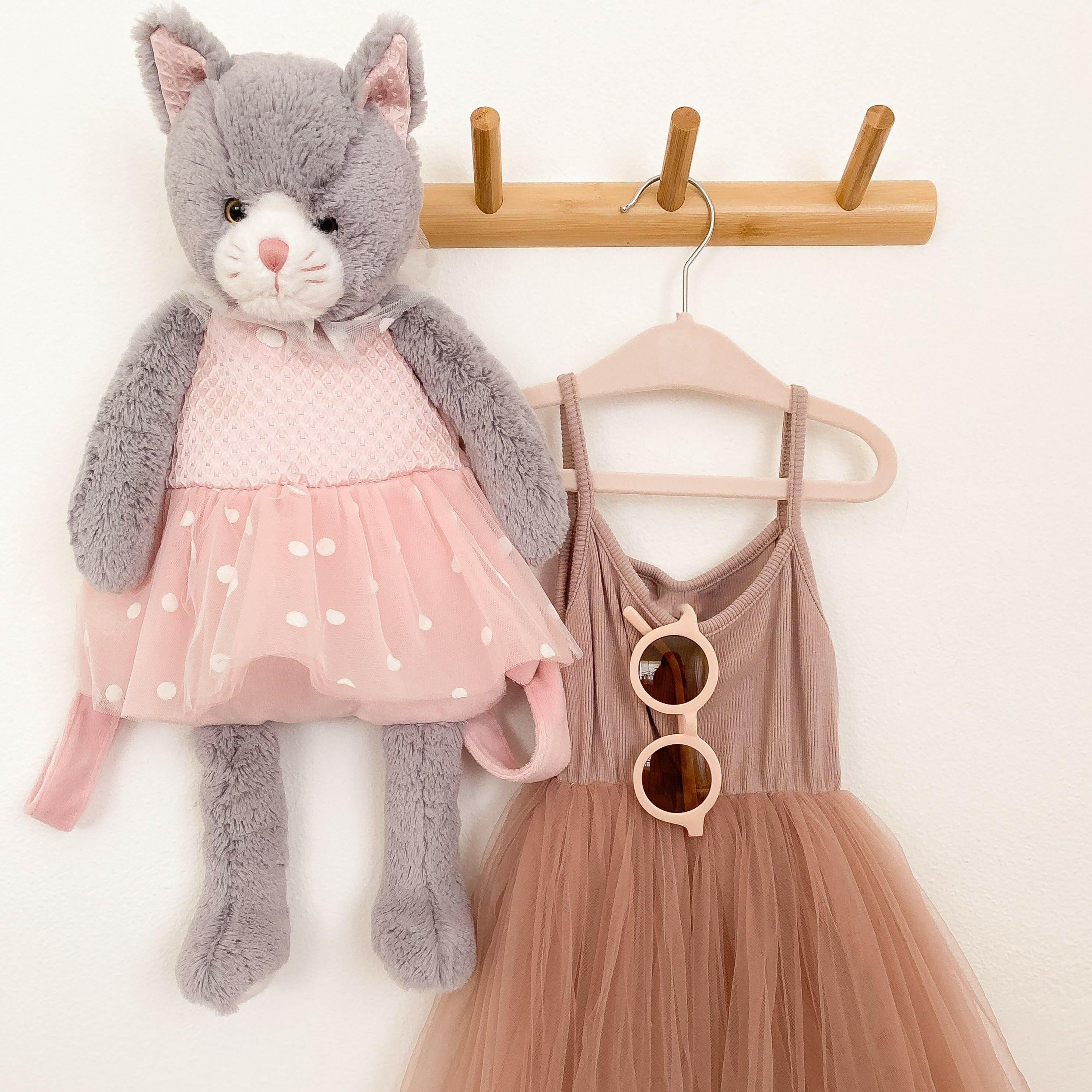 'CELESTE’ CAT PLUSH BACKPACK Backpack MON AMI