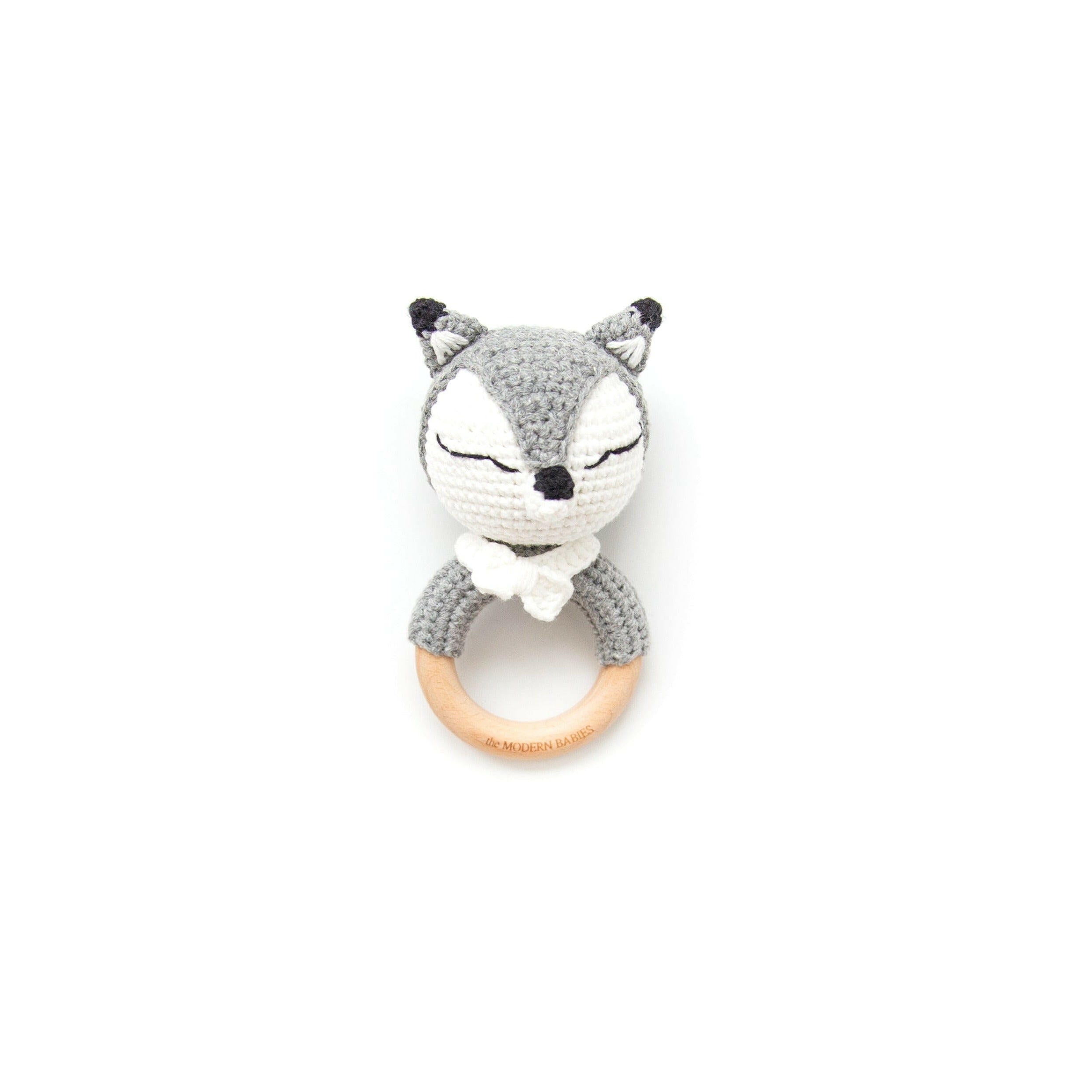 Finley the Fox Baby & Toddler The Modern Babies Rattle