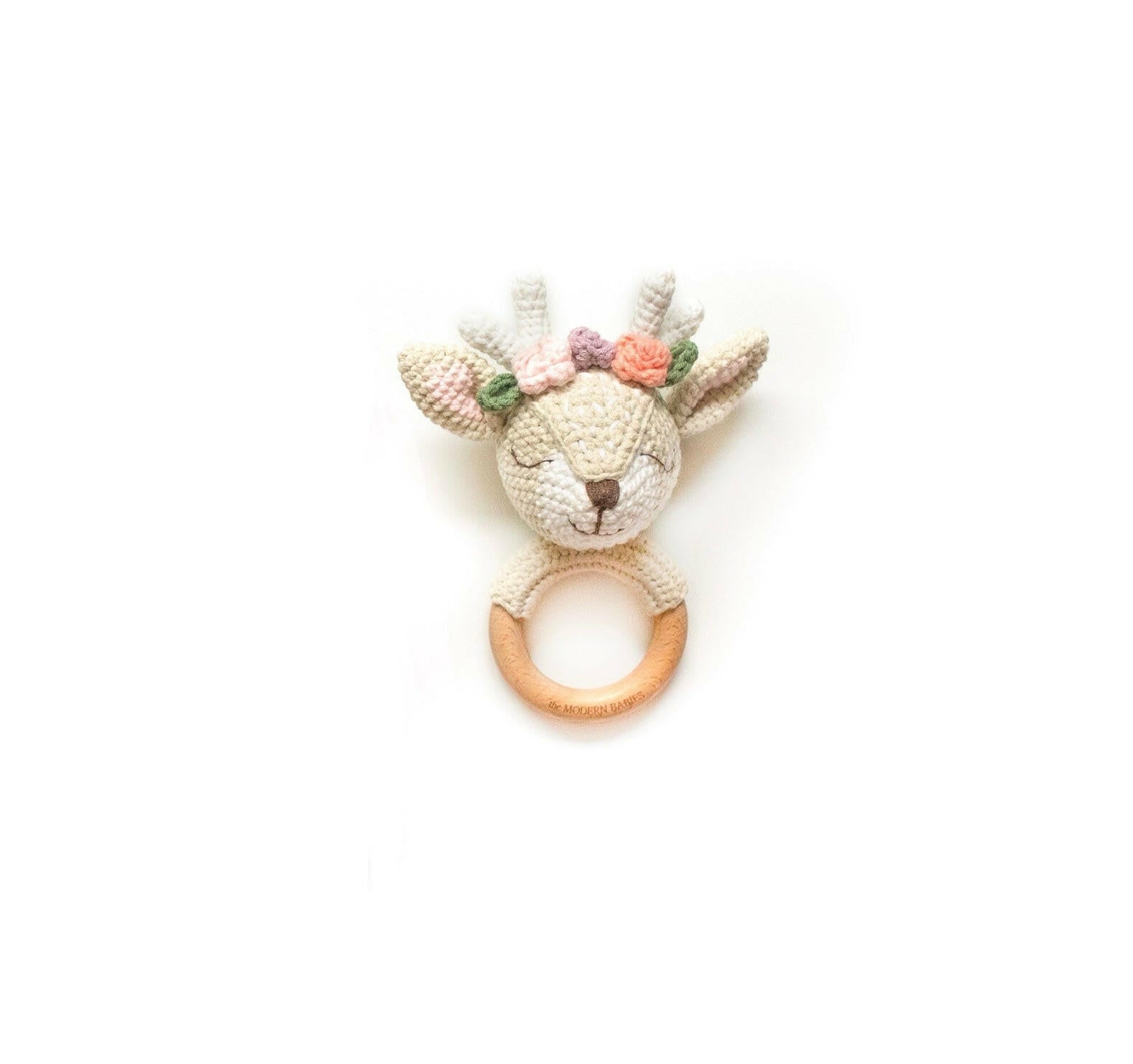 Elena the Elk Baby & Toddler The Modern Babies Rattle