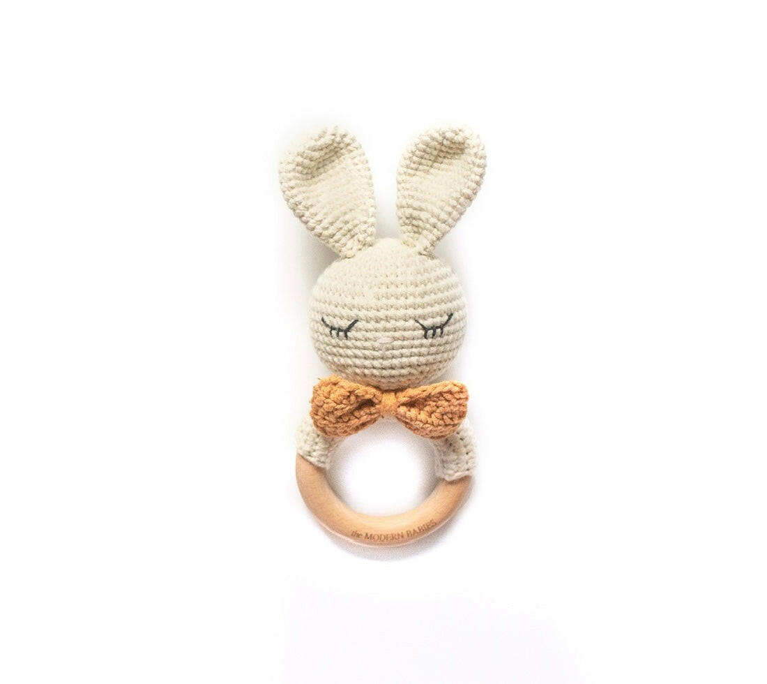 Harper the Bunny Baby & Toddler The Modern Babies Rattle