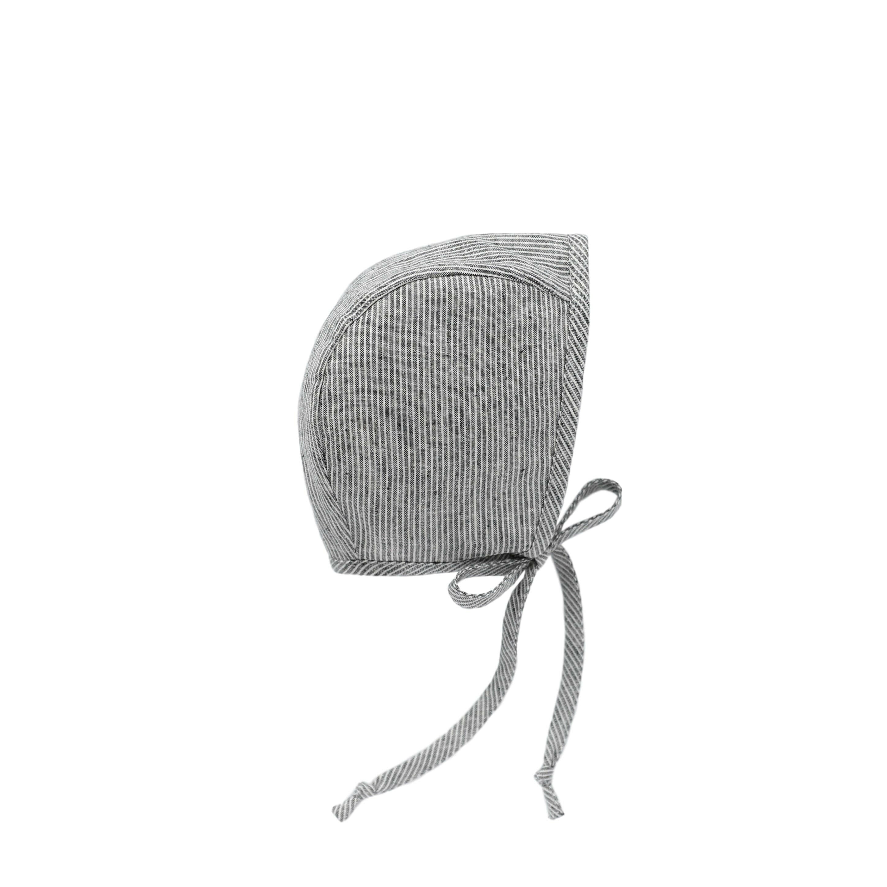 Natural Stripe Bonnet Cotton-Lined Bonnets Briar Baby®
