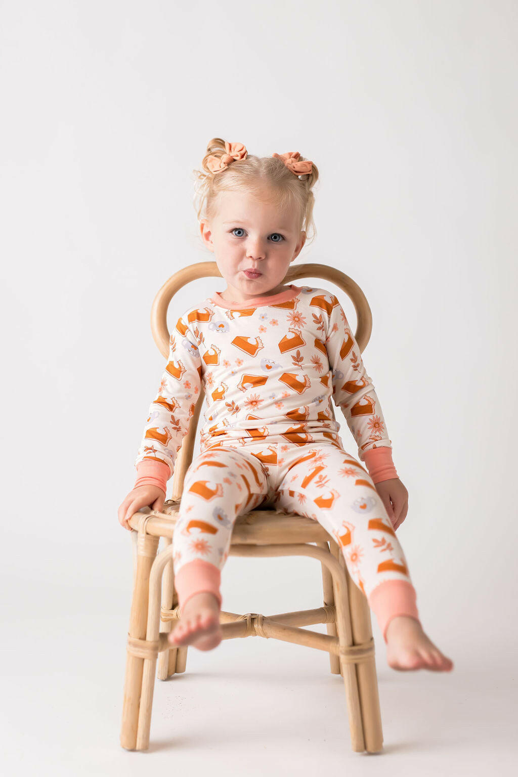 Pumpkin Pie Two Piece Set Baby & Toddler Sleepwear In my Jammers