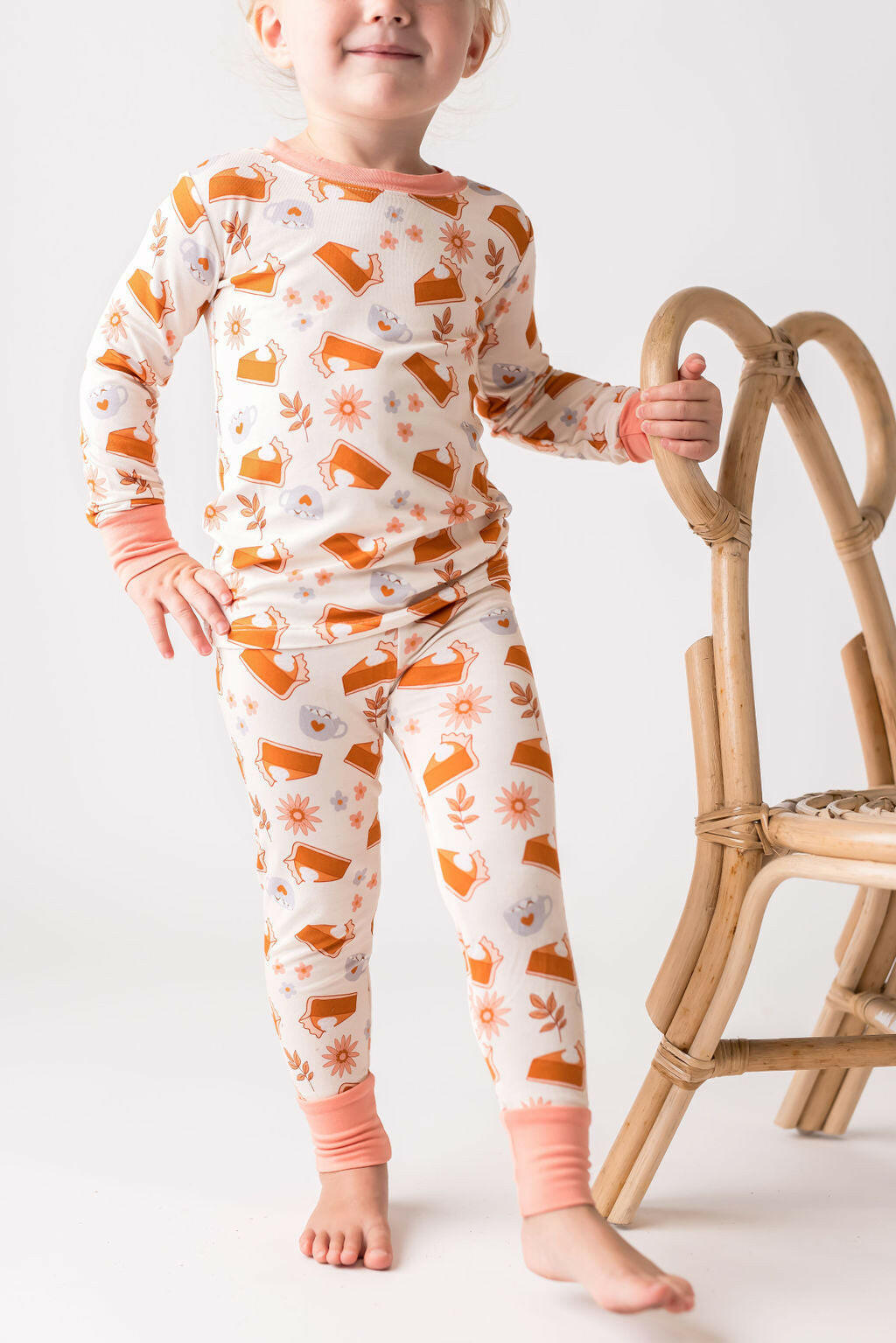Pumpkin Pie Two Piece Set Baby & Toddler Sleepwear In my Jammers