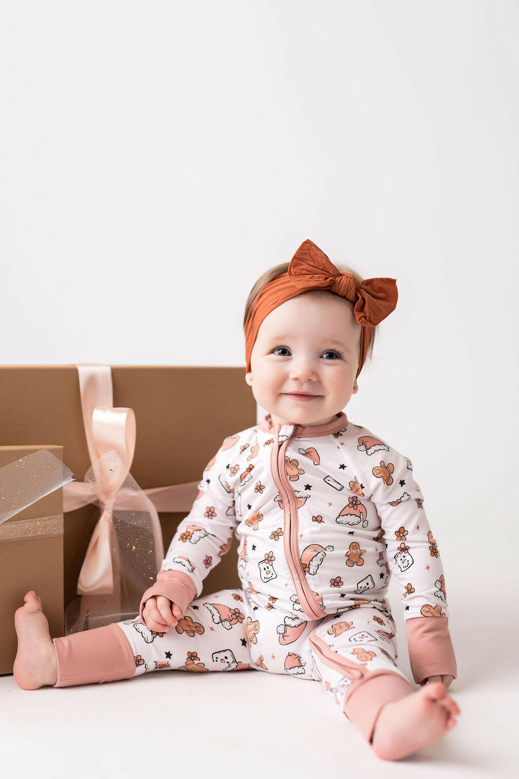 Mauve Marshmallow Zipper Romper Baby & Toddler Sleepwear In my Jammers