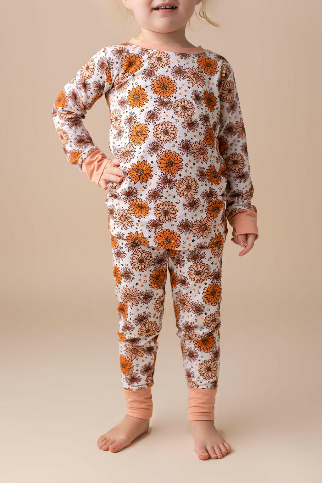 Fall Floral Two Piece Set Baby & Toddler In my Jammers