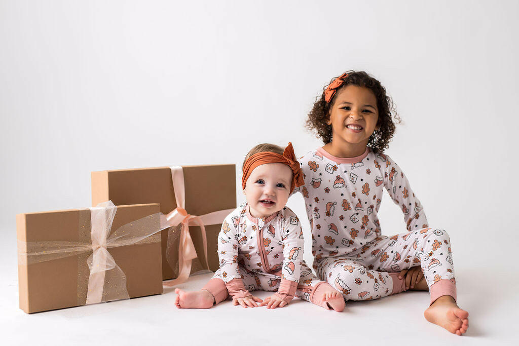 Mauve Marshmallow Zipper Romper Baby & Toddler Sleepwear In my Jammers