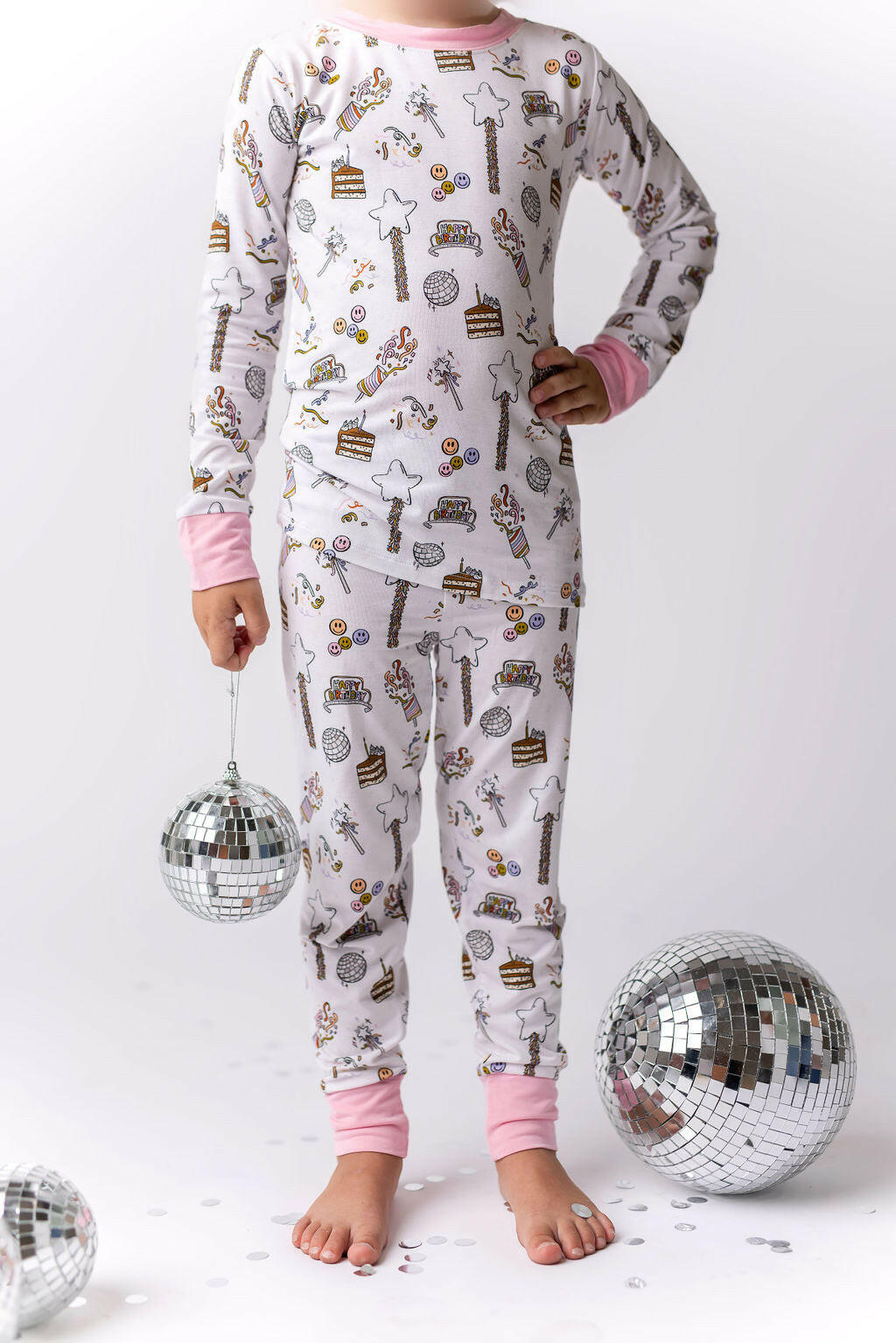 Pink It's Your Birthday Two Piece Set Baby & Toddler In my Jammers