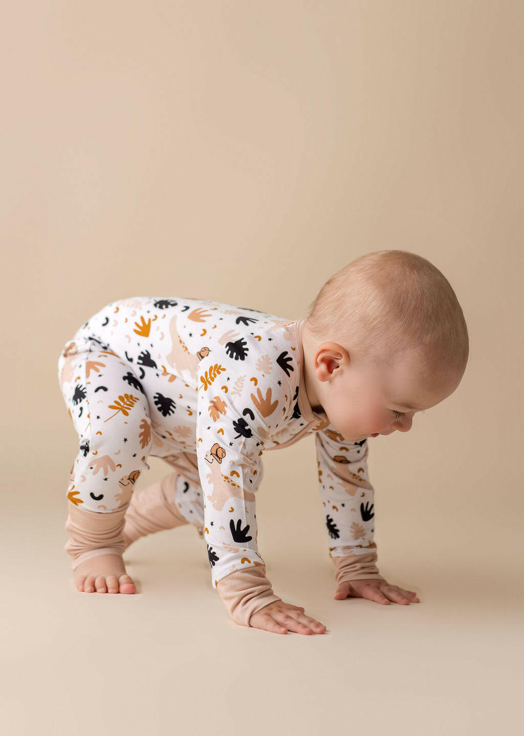 Dino Dude Zipper Romper Baby & Toddler In my Jammers