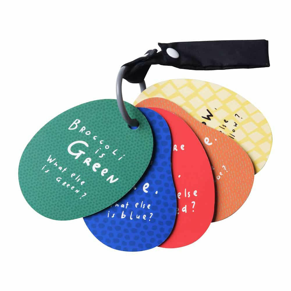 Stroller Cards - I See in the Market Stroller Toys Wee Gallery