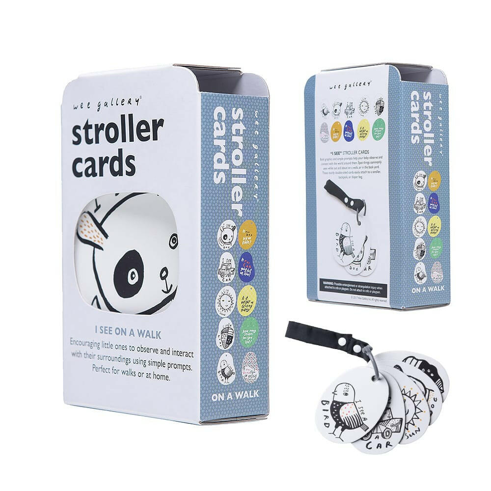Stroller Cards - I See on a Walk Stroller Toys Wee Gallery