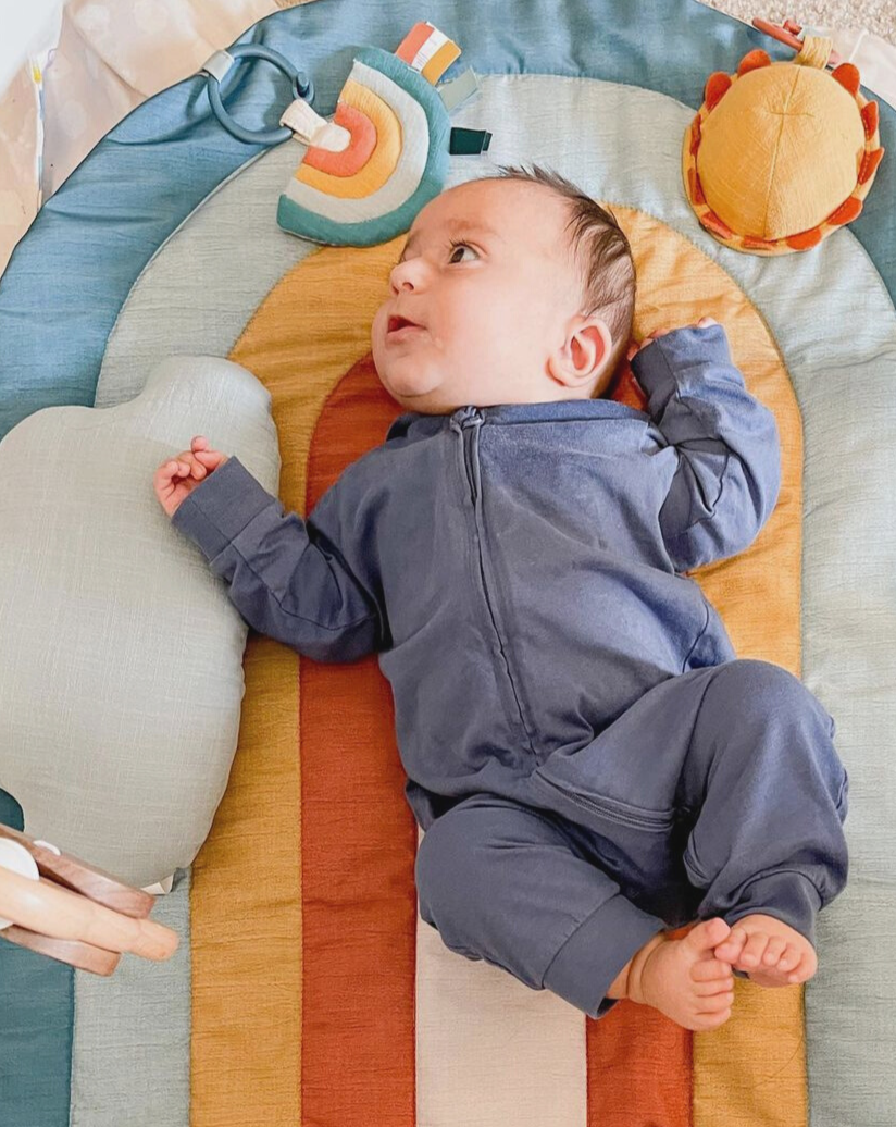 NEW Ritzy Tummy Time™ Rainbow Play Mat Baby Essentials Itzy Ritzy