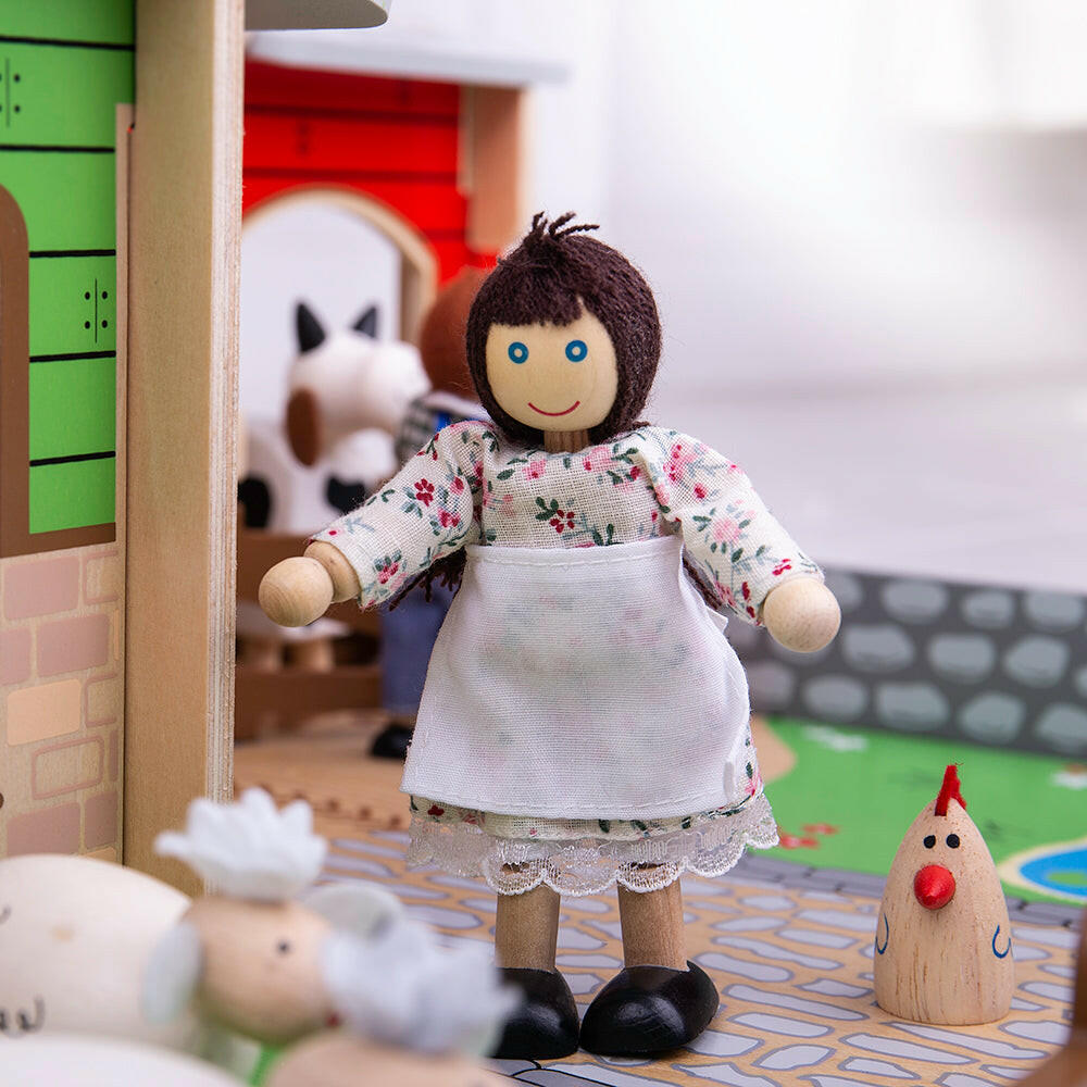 Cobblestone Farm by Bigjigs Toys US Bigjigs Toys US