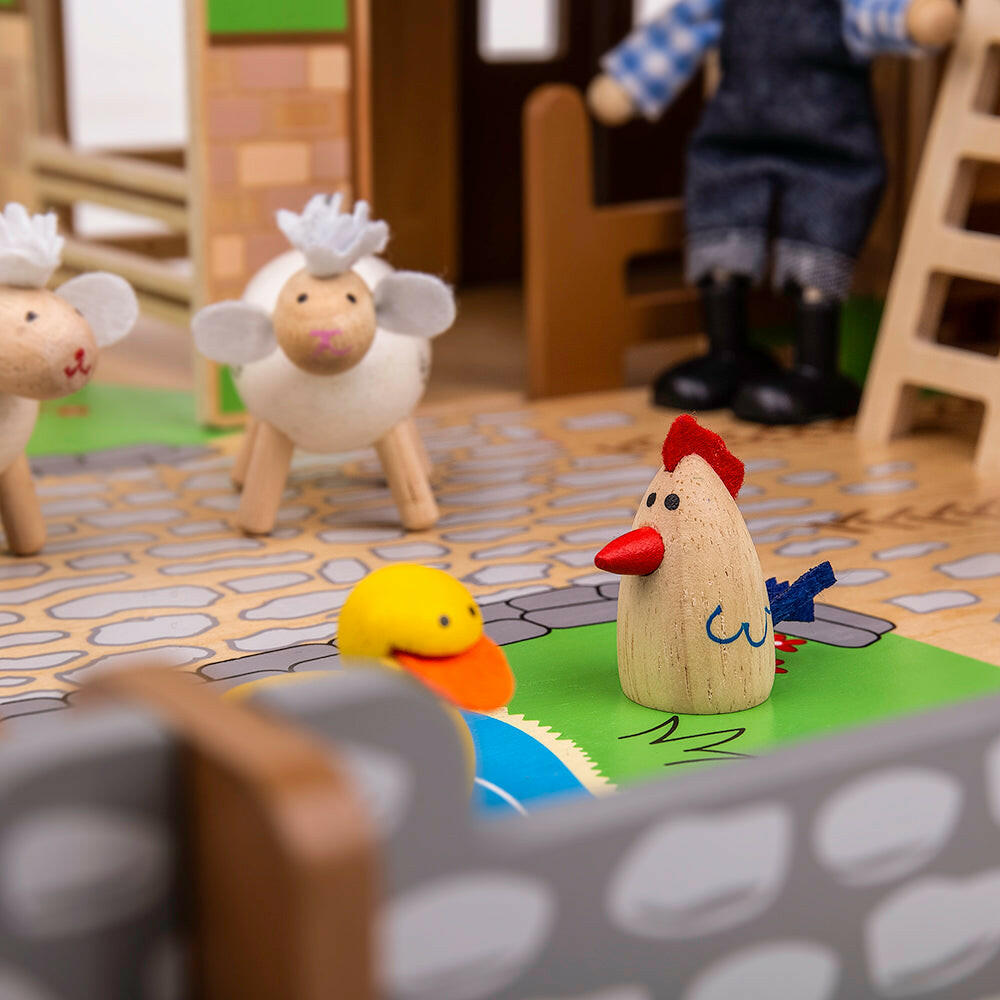 Cobblestone Farm by Bigjigs Toys US Bigjigs Toys US