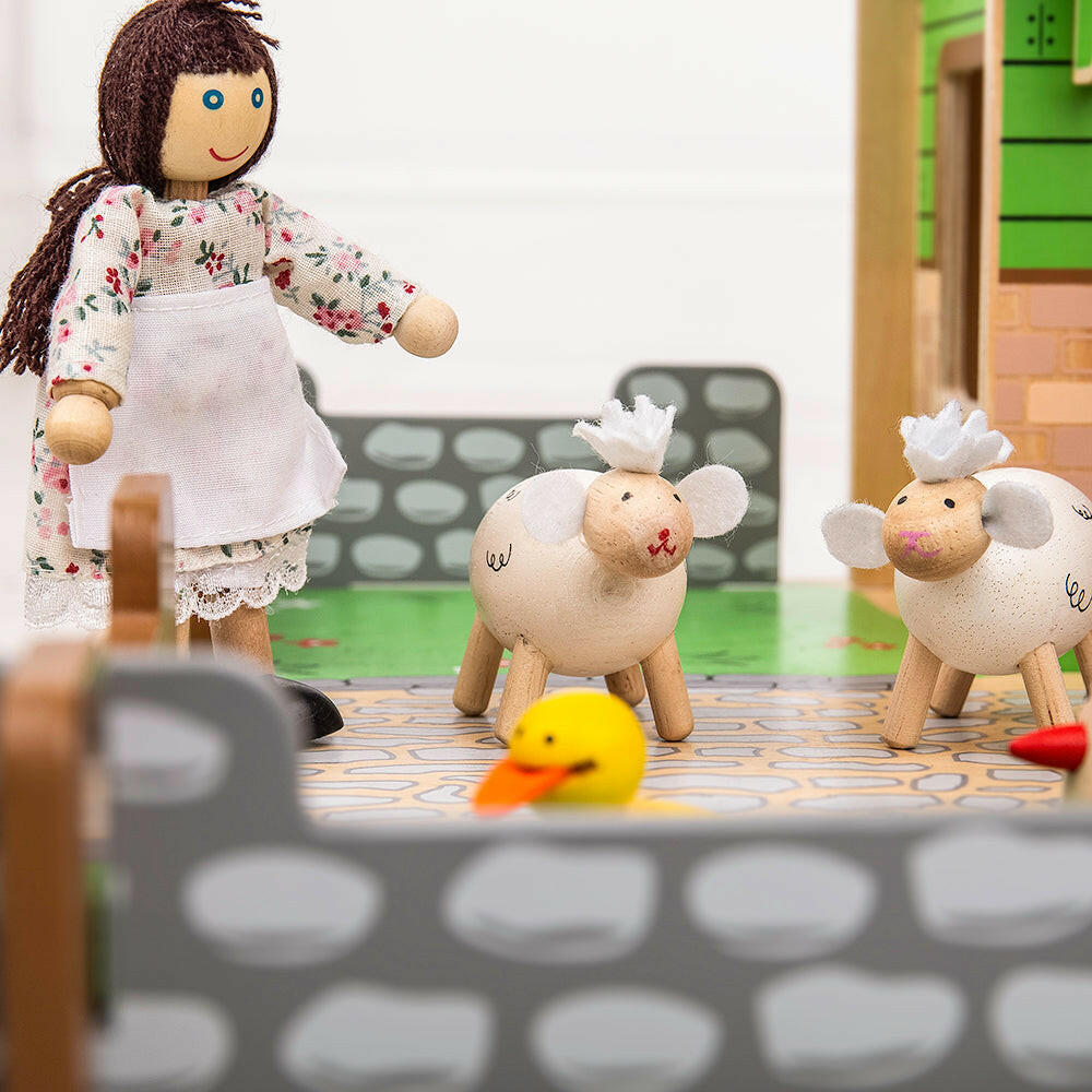 Cobblestone Farm by Bigjigs Toys US Bigjigs Toys US