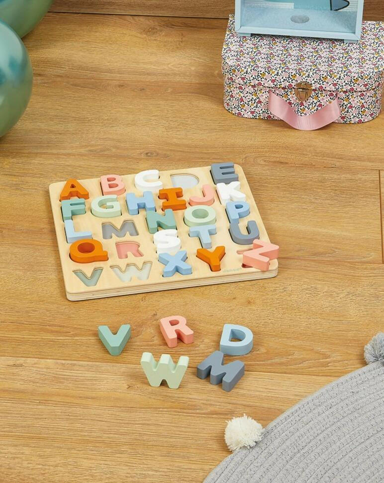 Sweet Cocoon Alphabet Puzzle Educational Toys Janod