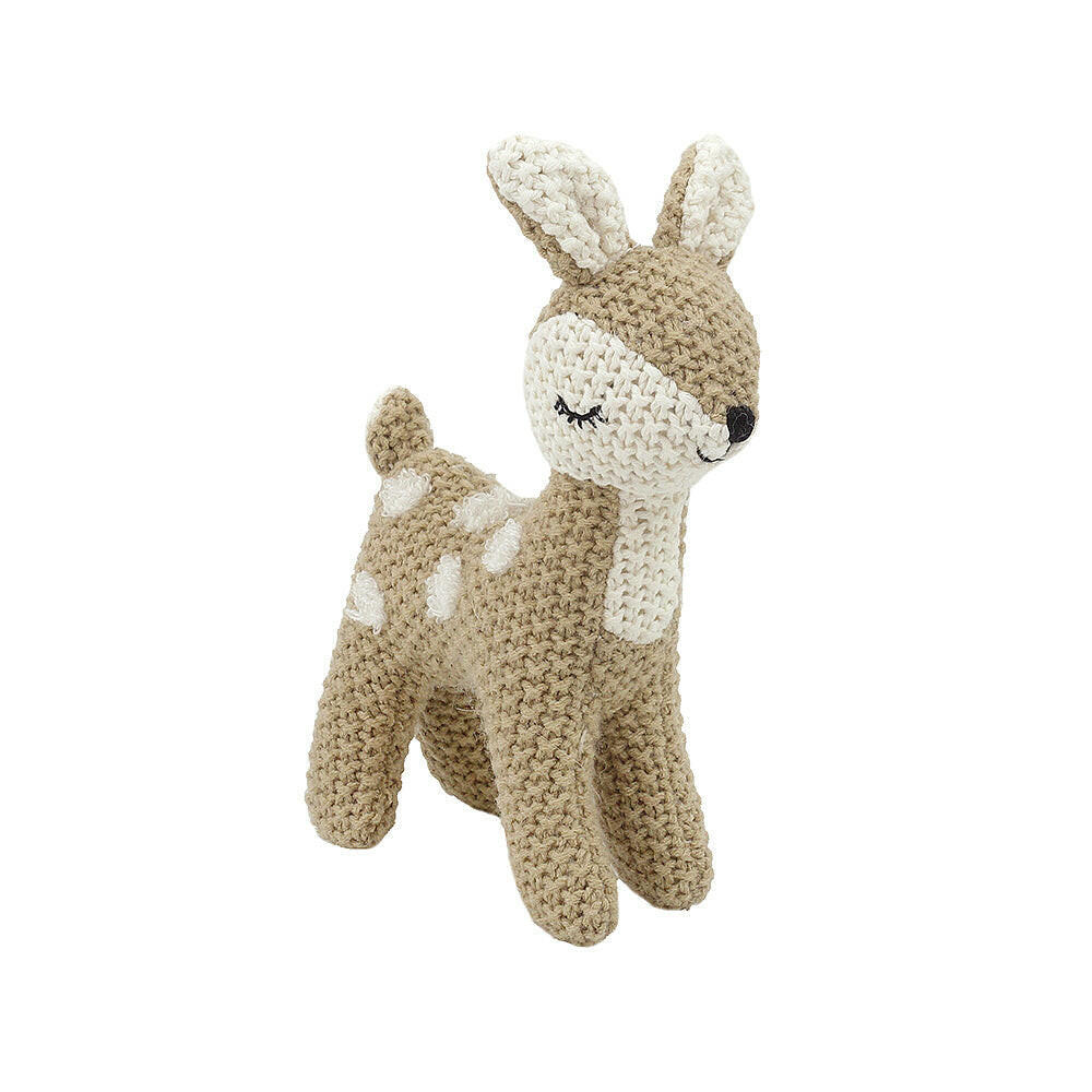 Fiona Deer Knit Fawn Stuffed Toy MON AMI