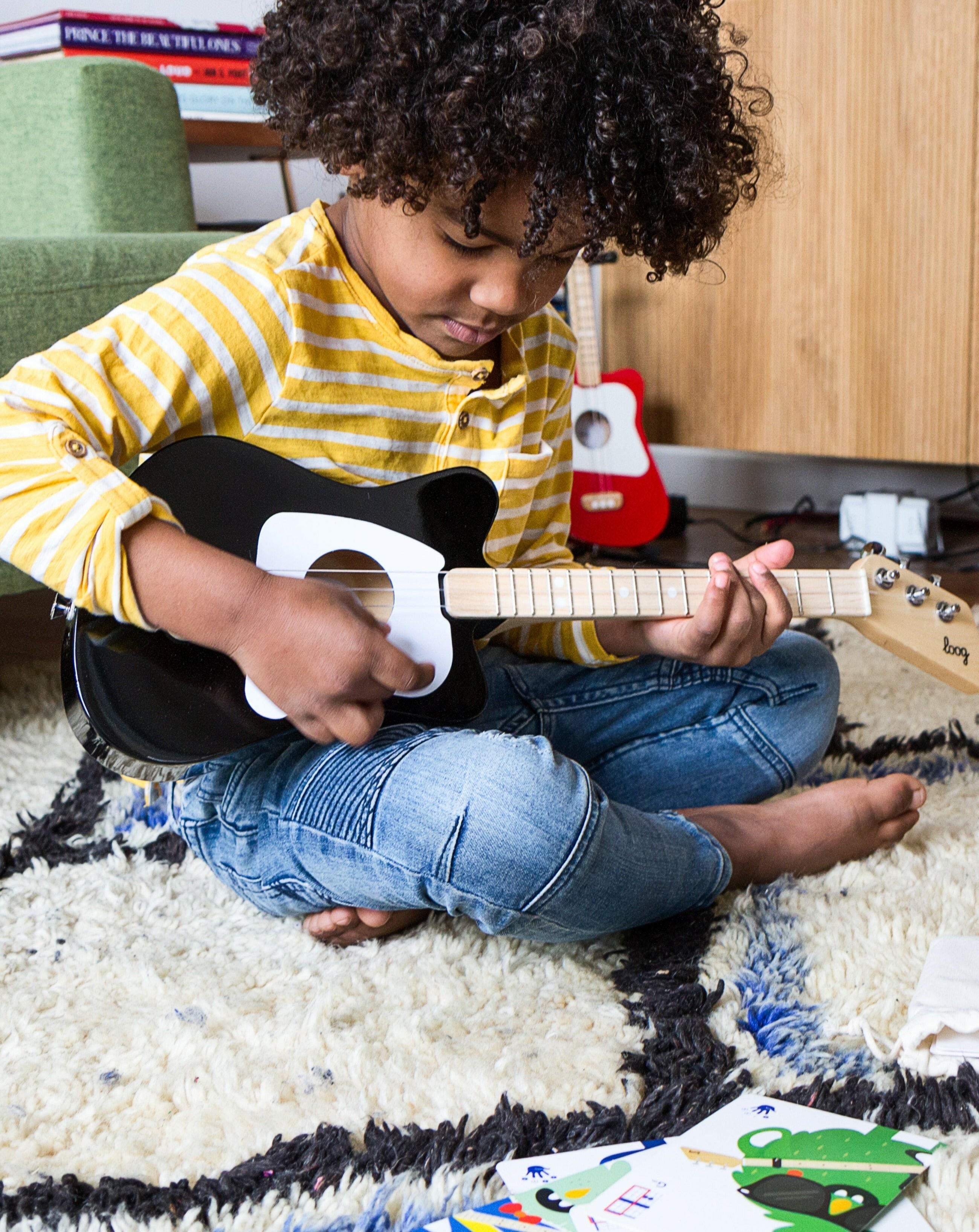 Loog Mini - Black Kids Toys Loog