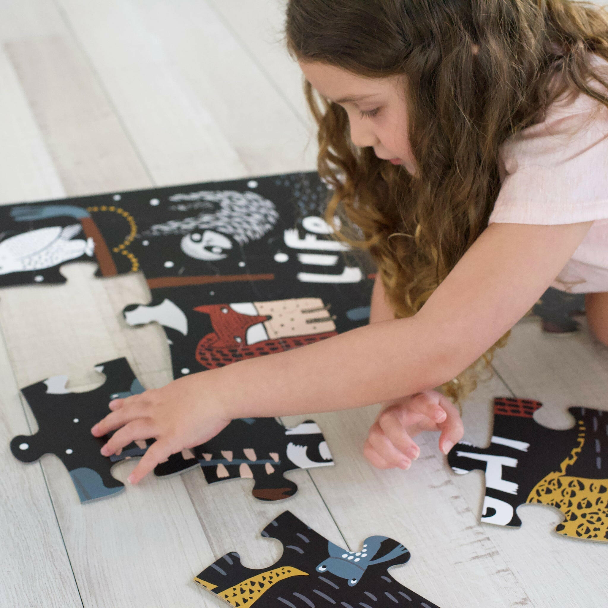 Night Life Floor Puzzle Puzzle Wee Gallery