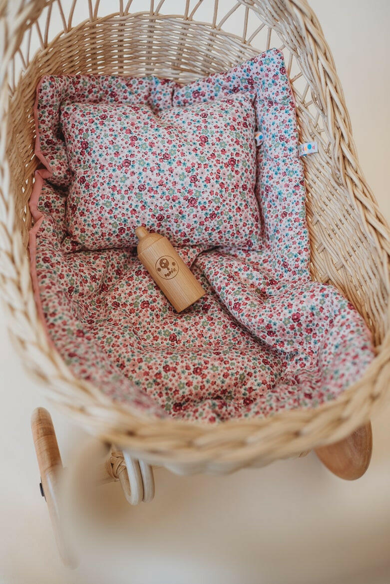 Rattan Doll Pram Doll Furniture Poppie