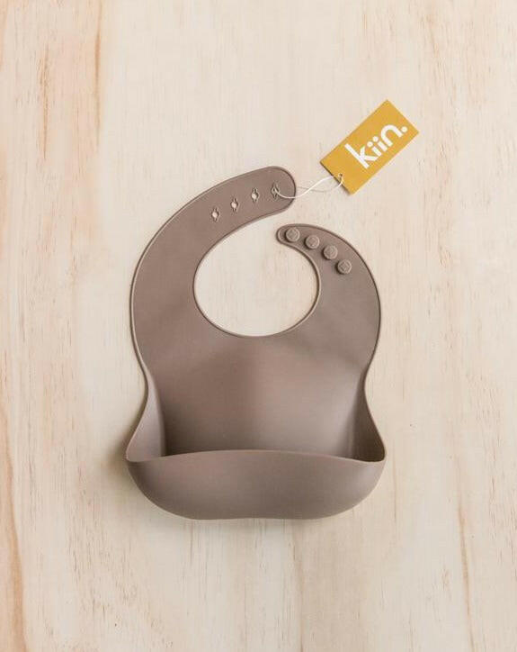 Silicone Baby Feeding Bib Feeding Kiin Baby Heather