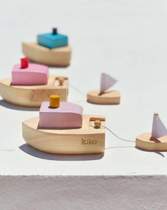 Ofune Wind Up Boat Bath Toys kiko+ and gg*