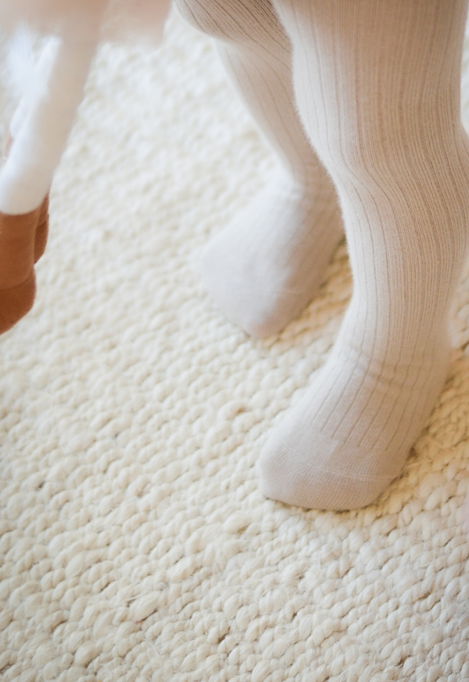 Organic Cotton Knee High Socks - Buff Socks Grech & Co.