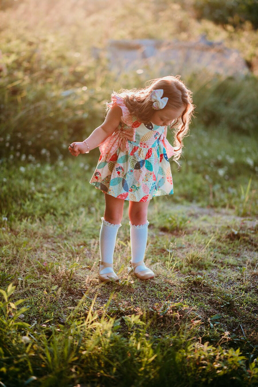 White Top Knee High Socks Socks Little Stocking Co