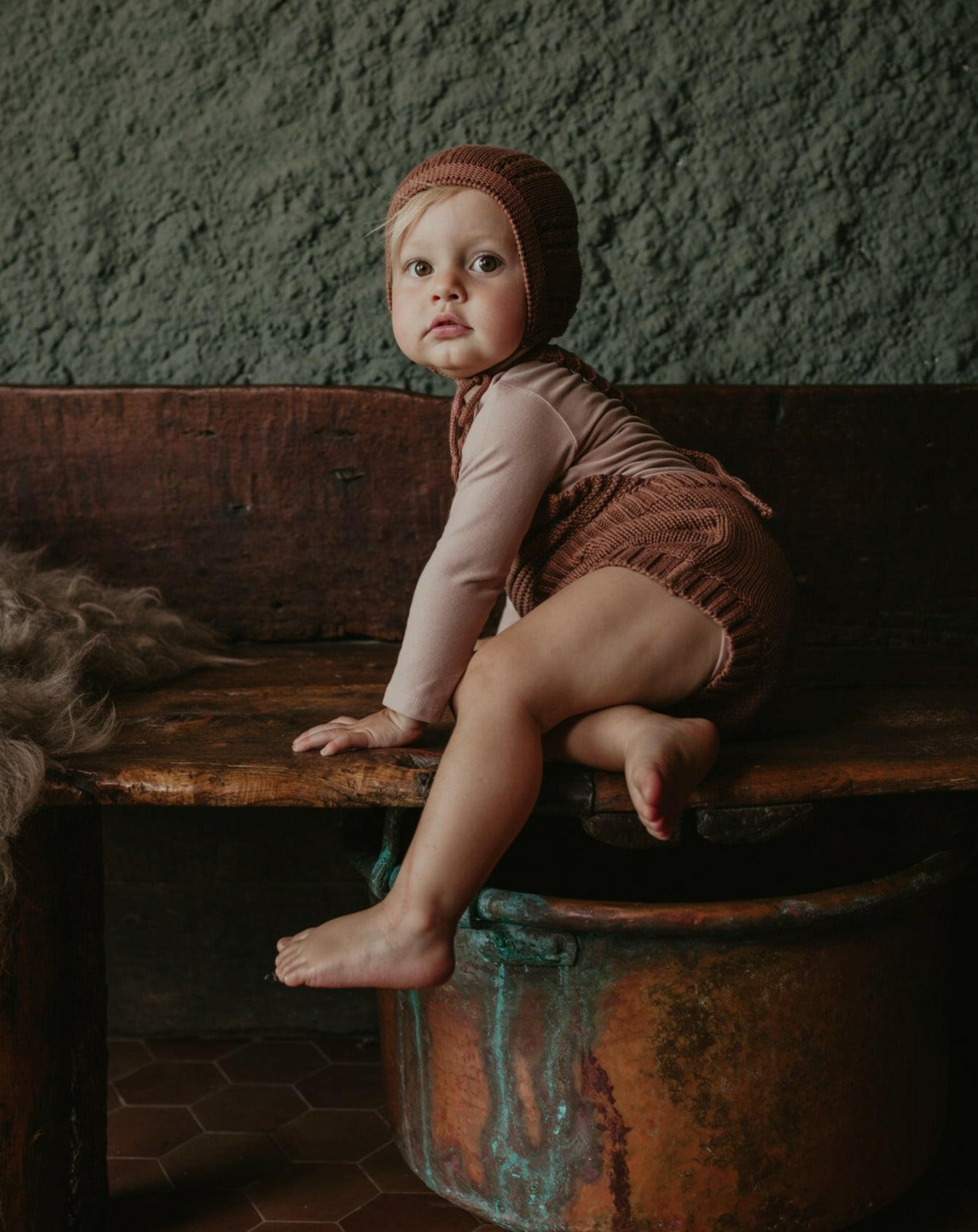 The Knit Romper - Mocha Clothing The Simple Folk