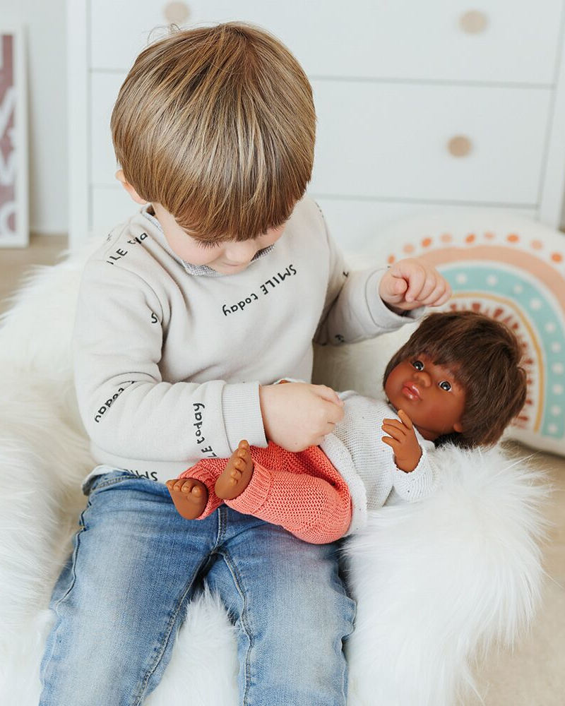 Knitted Sweater & Trouser Set Doll Clothing Doll Clothing Miniland