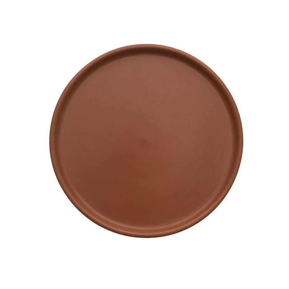 Inka Lunch/Dessert Plate, Pack Of 2 - Caramel OYOY