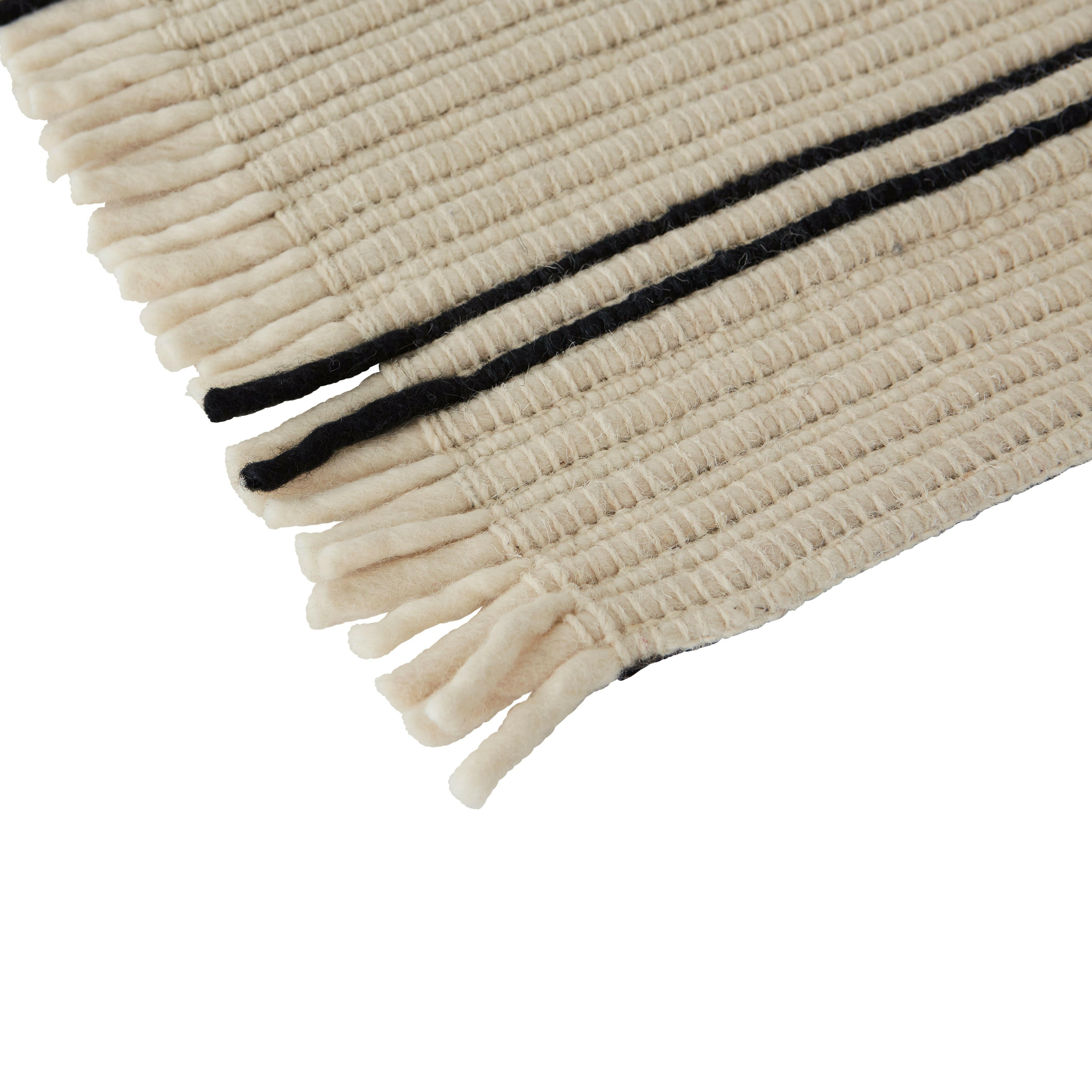Putki Runner - Offwhite / Black OYOY