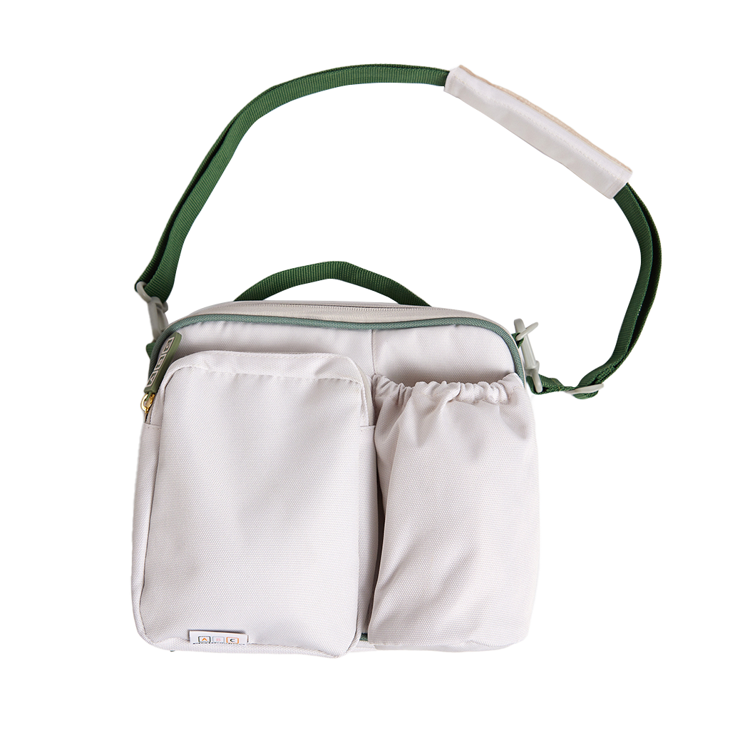Lunch Bag Neutral Sage Green Austin Baby Collection