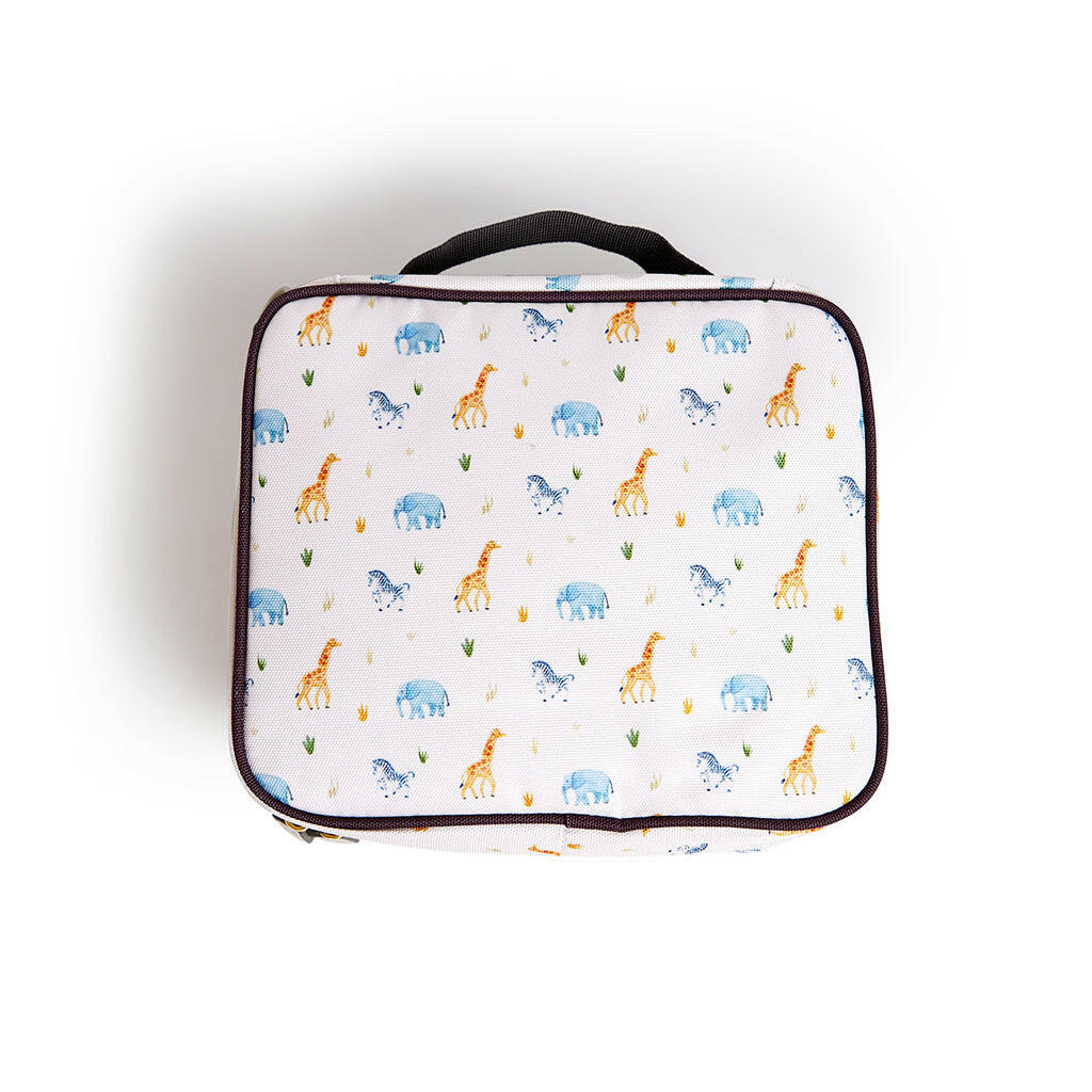 Lunch Bag Safari Warm Cream (Also available at The Container Store) Austin Baby Collection