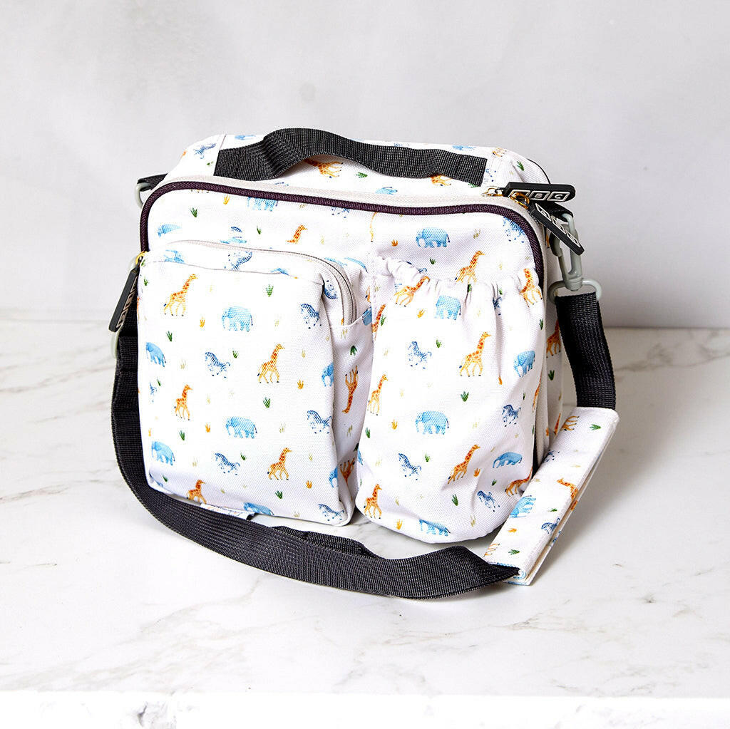 Lunch Bag Safari Warm Cream (Also available at The Container Store) Austin Baby Collection