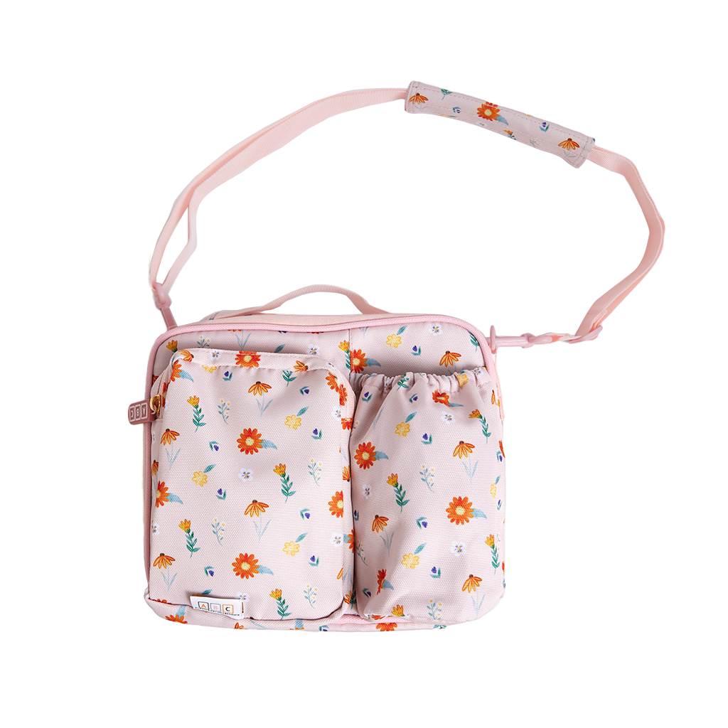 Lunch Bag Wildflower Ripe Peach Austin Baby Collection