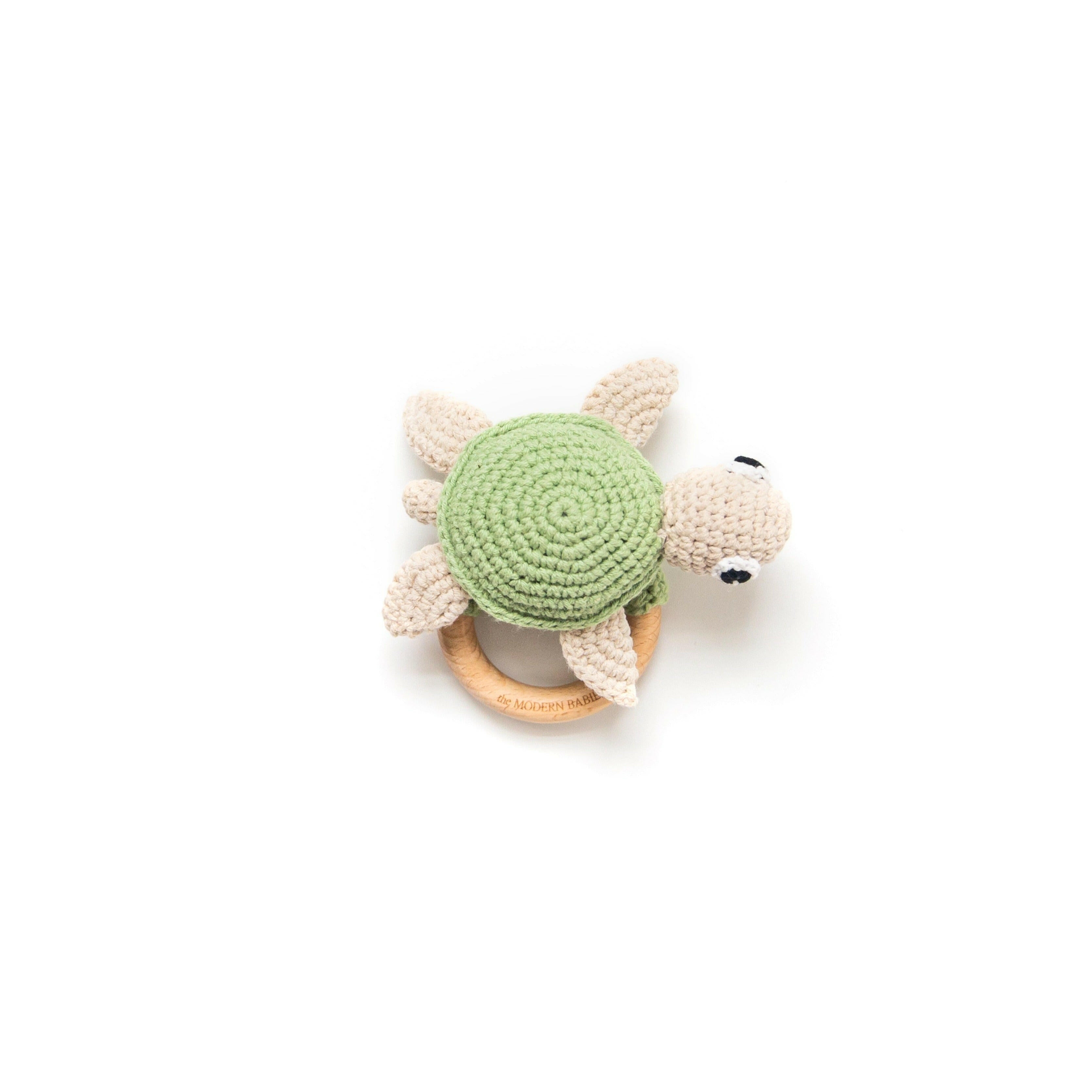 Crush the Sea Turtle Baby & Toddler The Modern Babies Rattle