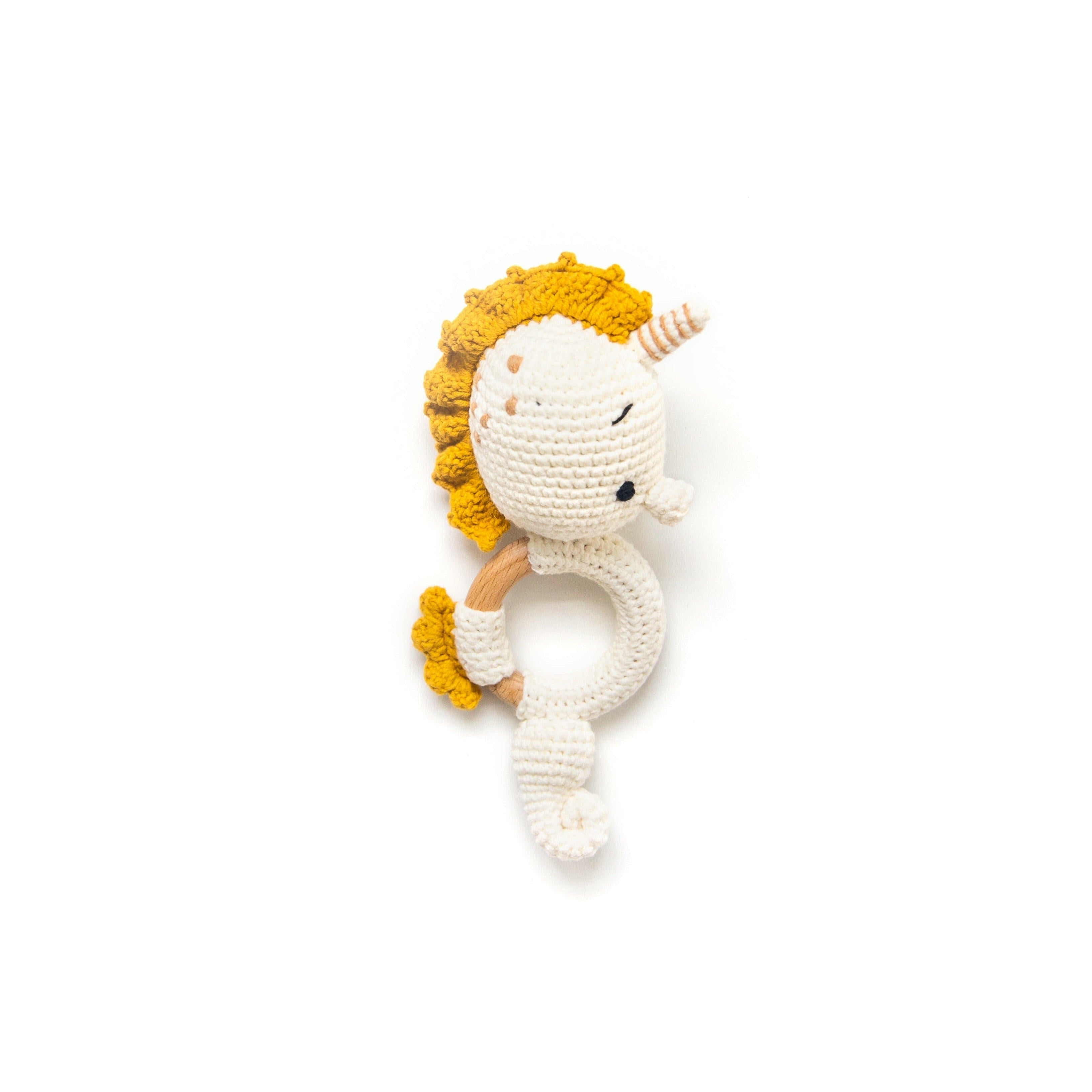 Sheldon the Seahorse Baby & Toddler The Modern Babies Rattle